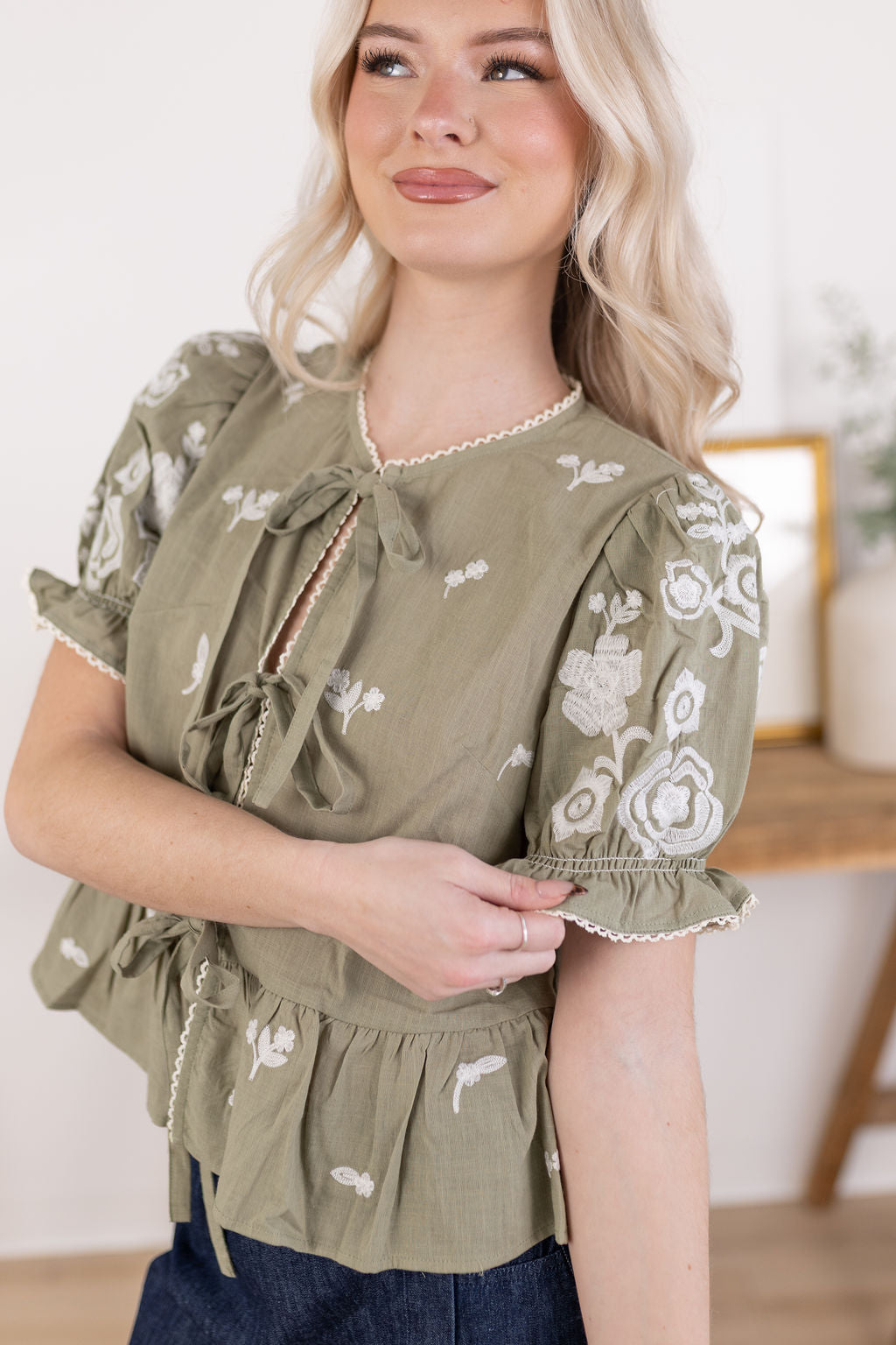 Penelope Floral Top