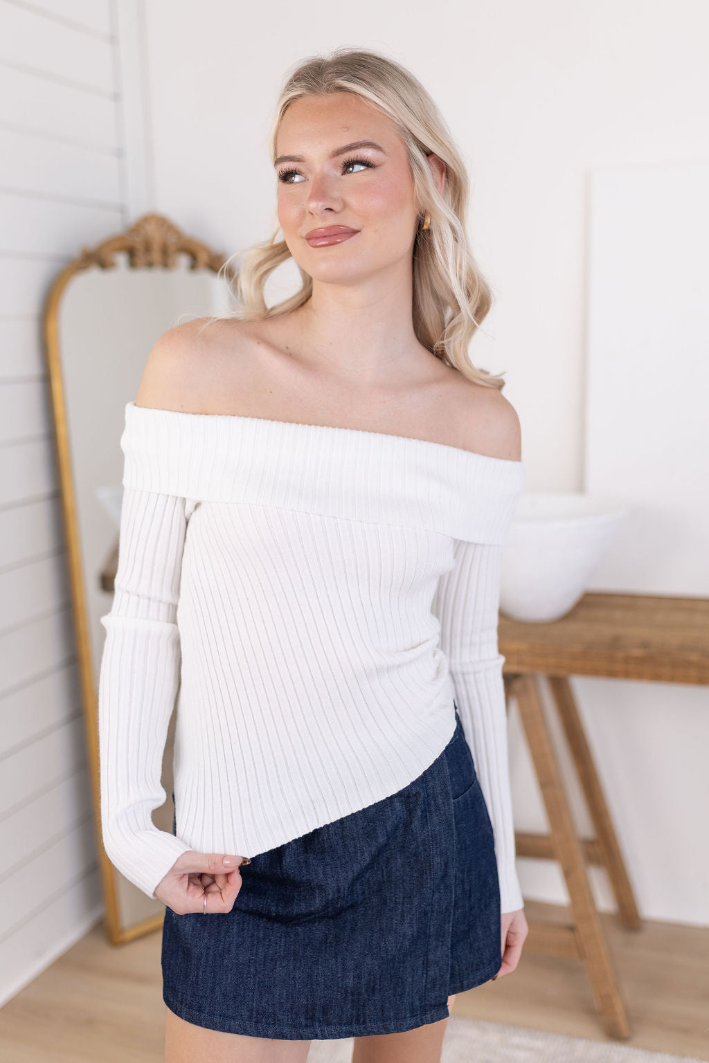 Harlow Ribbed Top