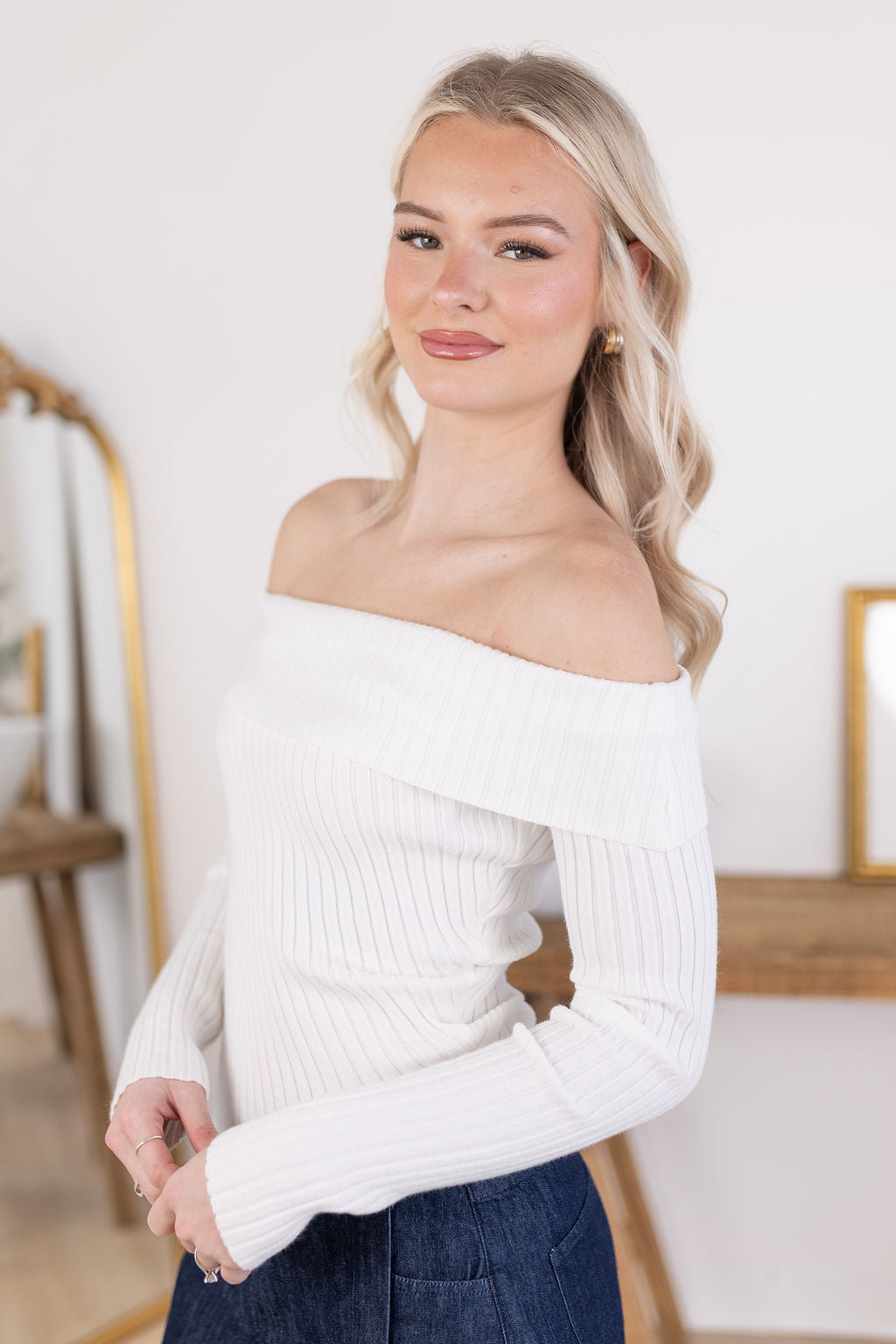 Harlow Ribbed Top