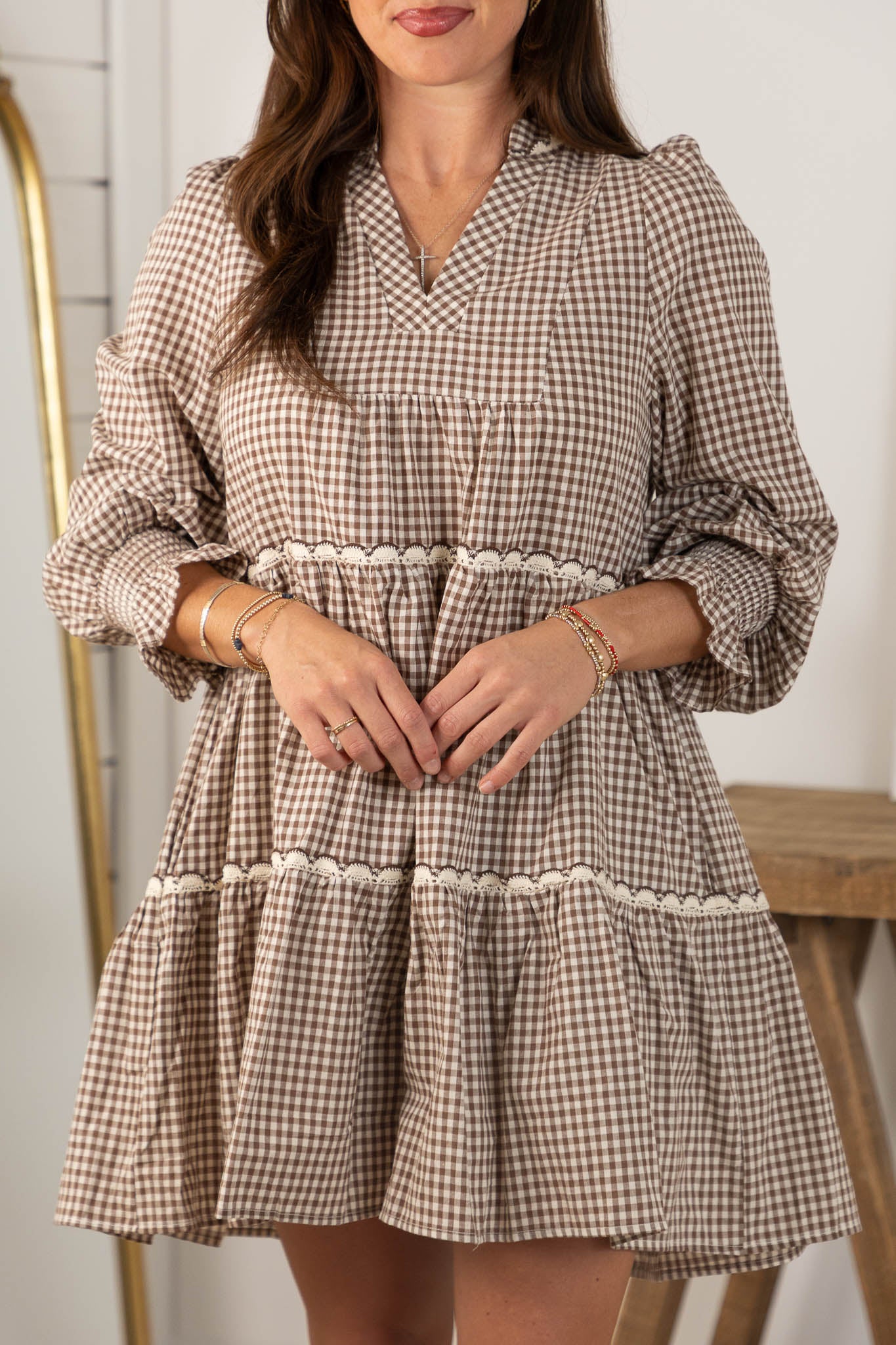 Etta Dress | Brown