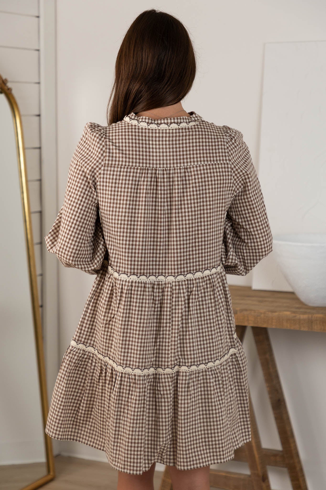 Etta Dress | Brown
