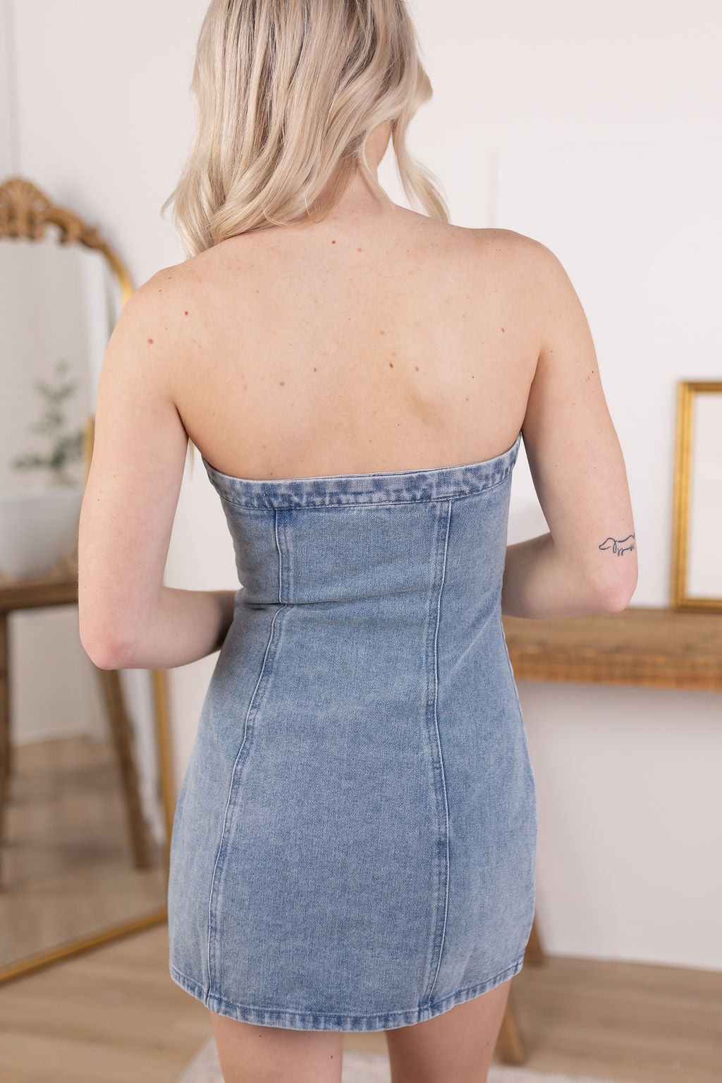 Collins Denim Dress