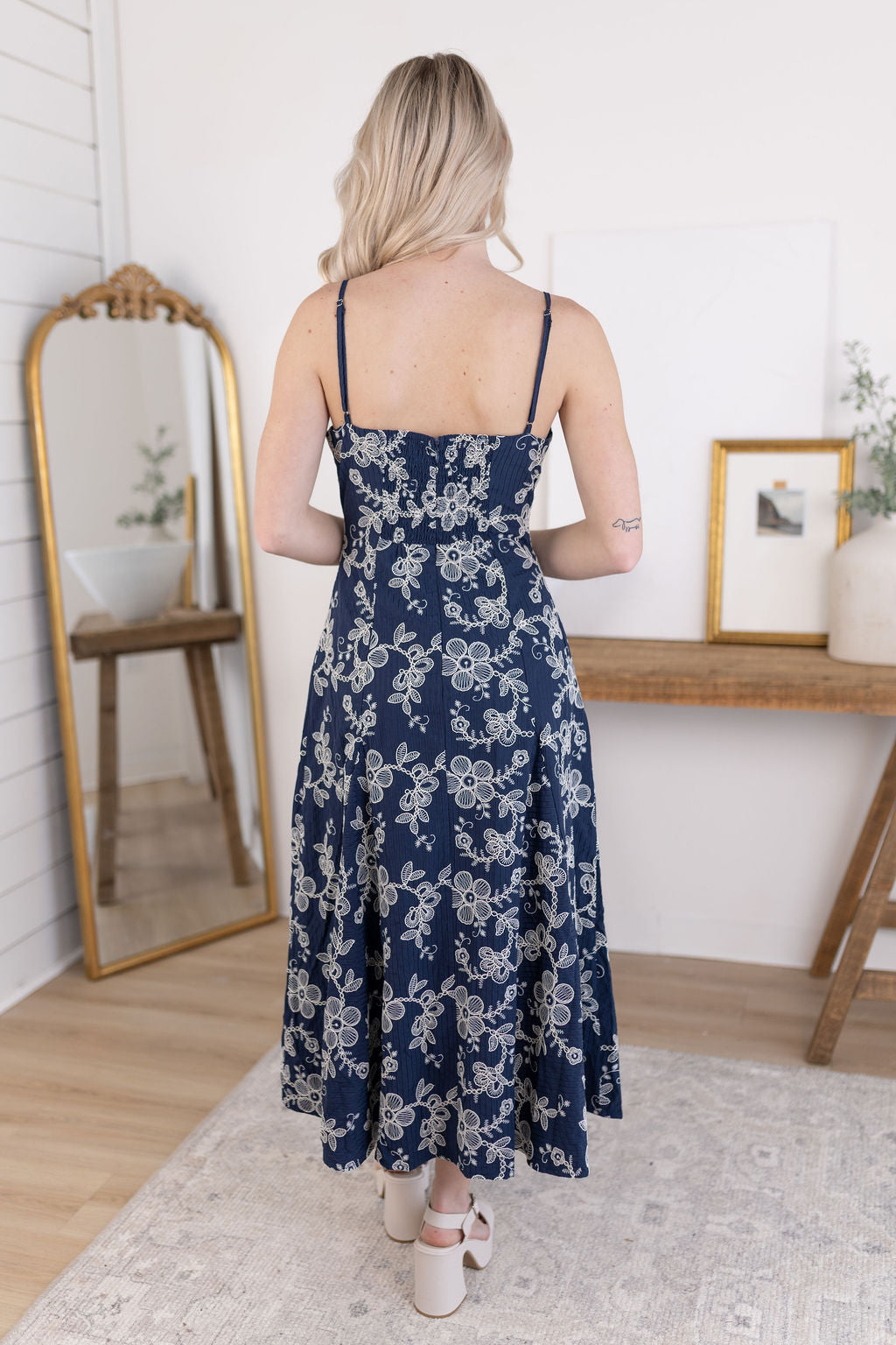 Riley Embroidered Dress