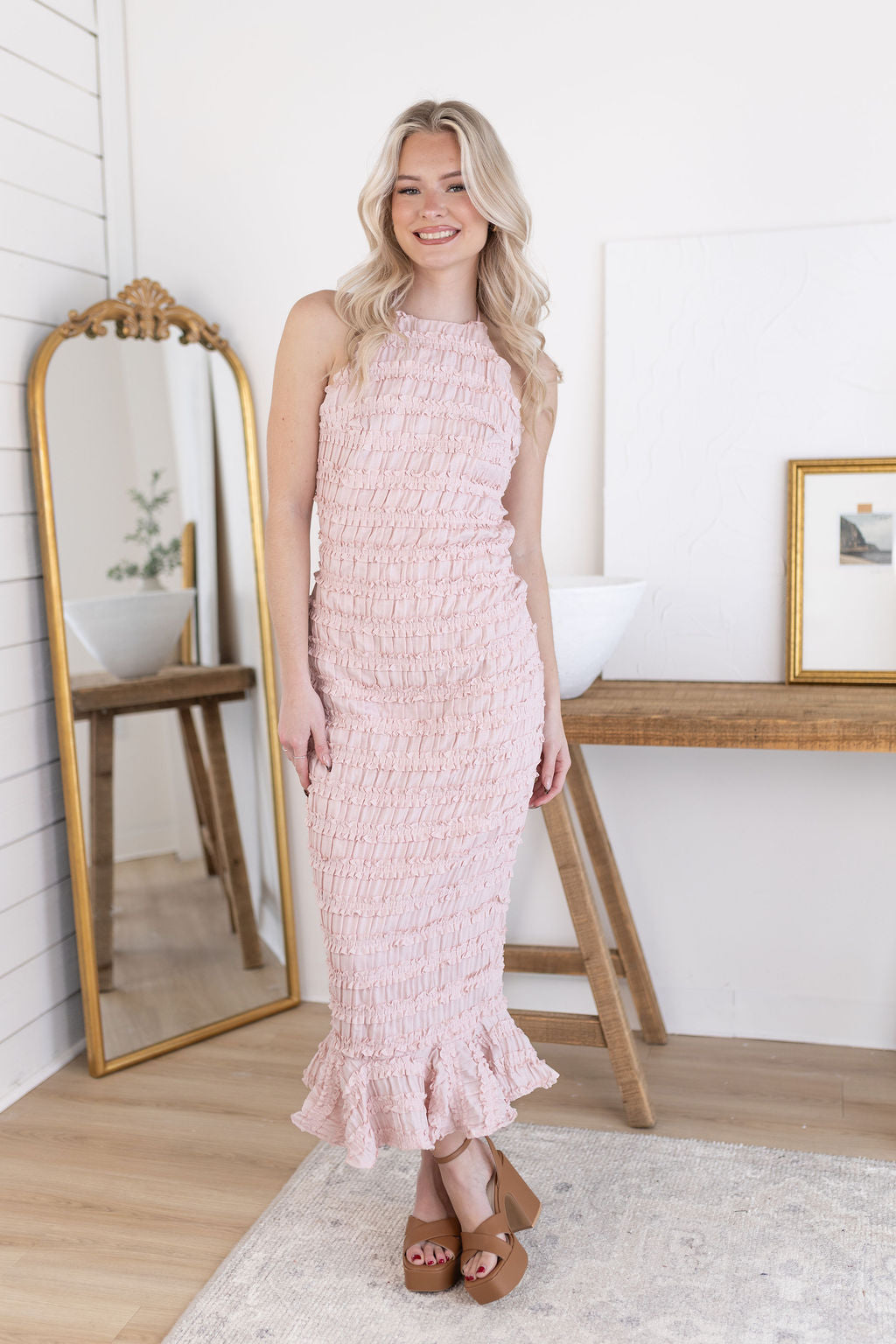 Rose Midi Dress