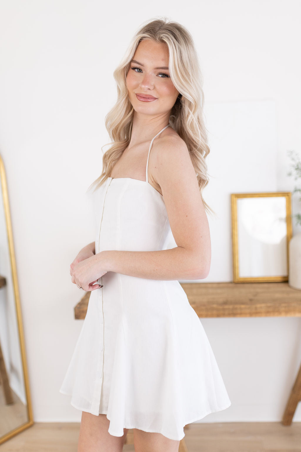 Charlotte Flare Mini Dress