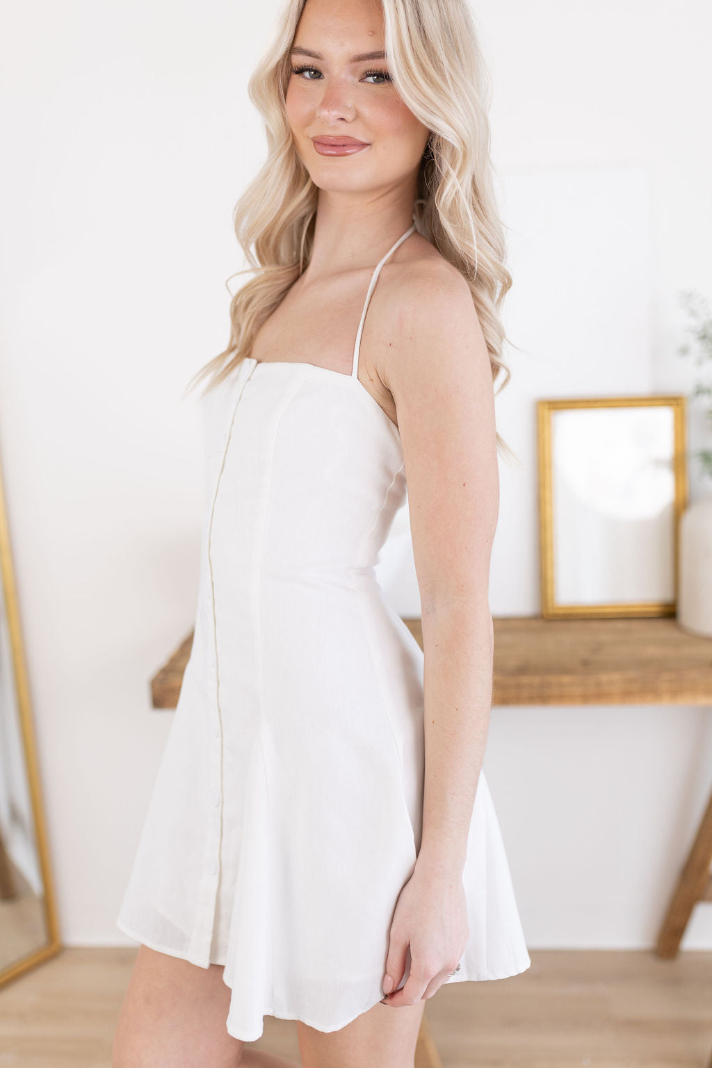 Charlotte Flare Mini Dress