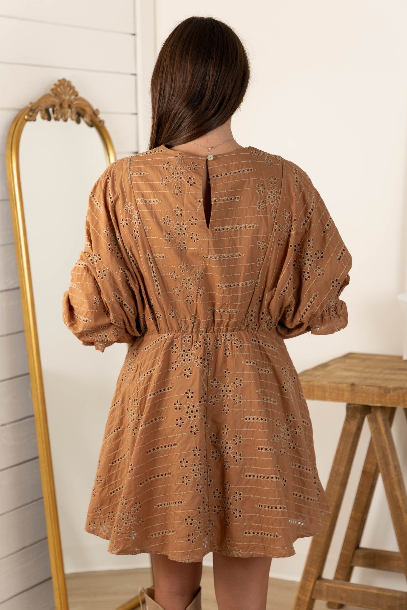 June Embroidered Dress