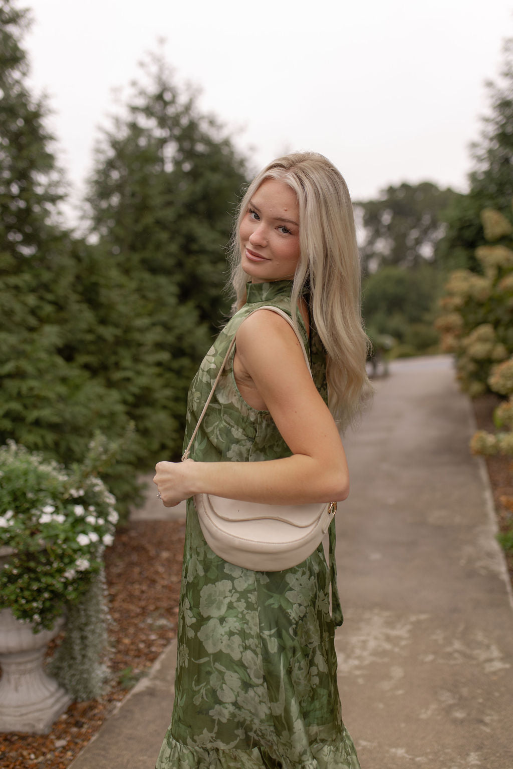 Palmer Organza Dress | Green