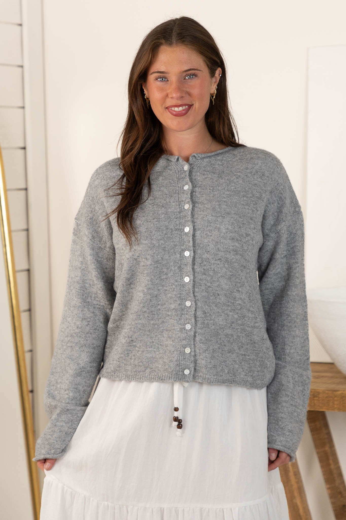 Remi Cardigan | Charcoal