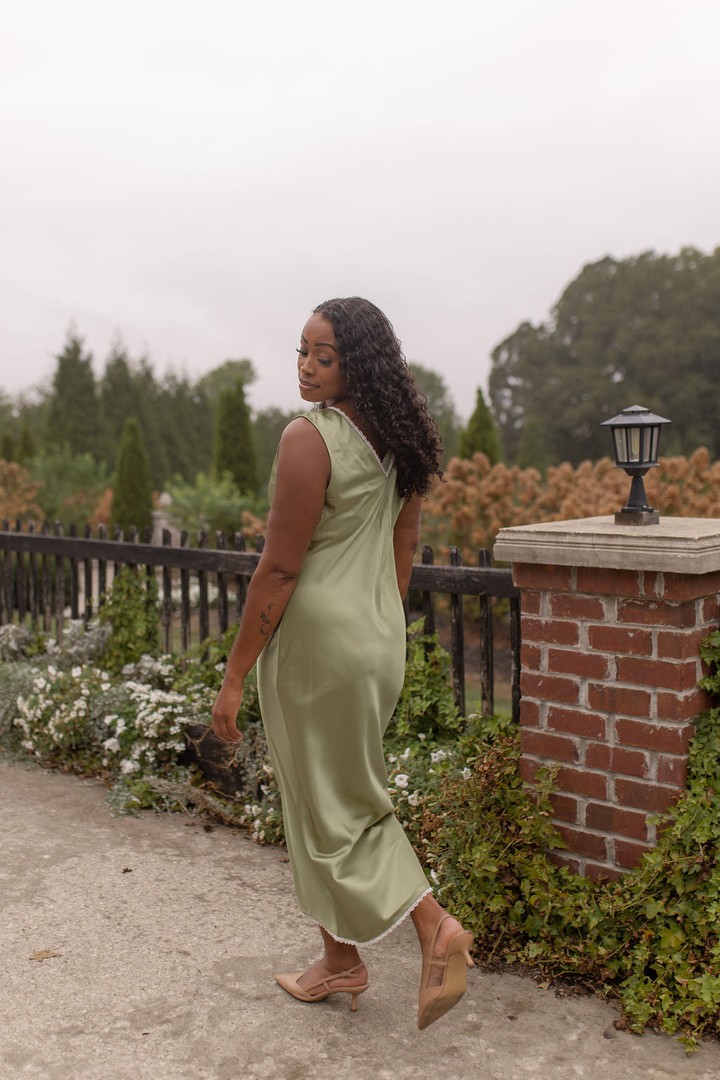 Rayne Satin Dress