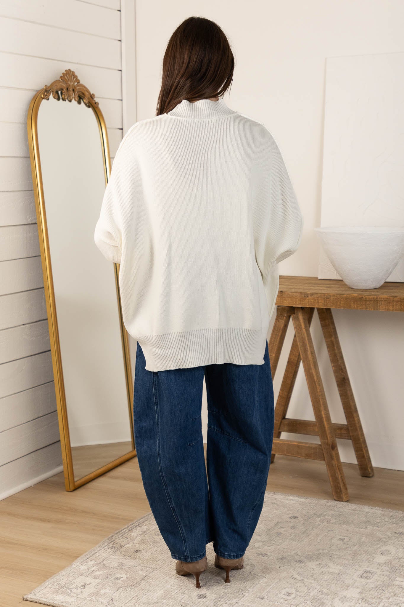 Harper Sweater | Ivory