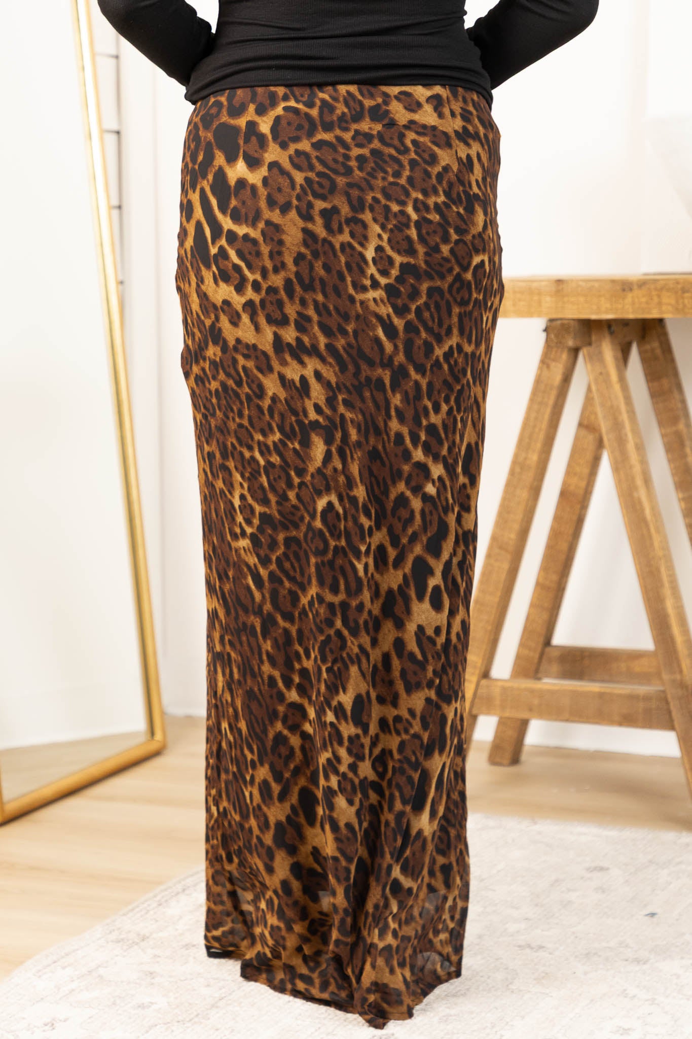 Harper Leopard Skirt