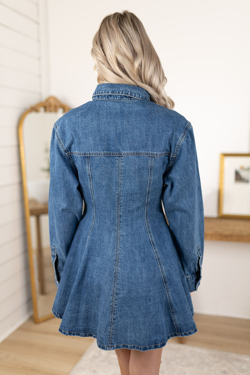 Angelina Denim Dress