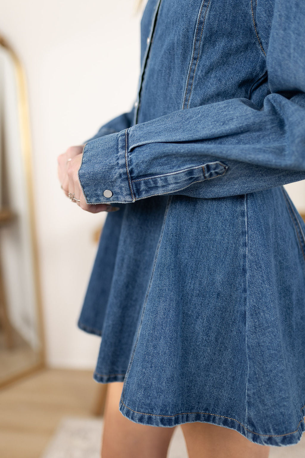 Angelina Denim Dress