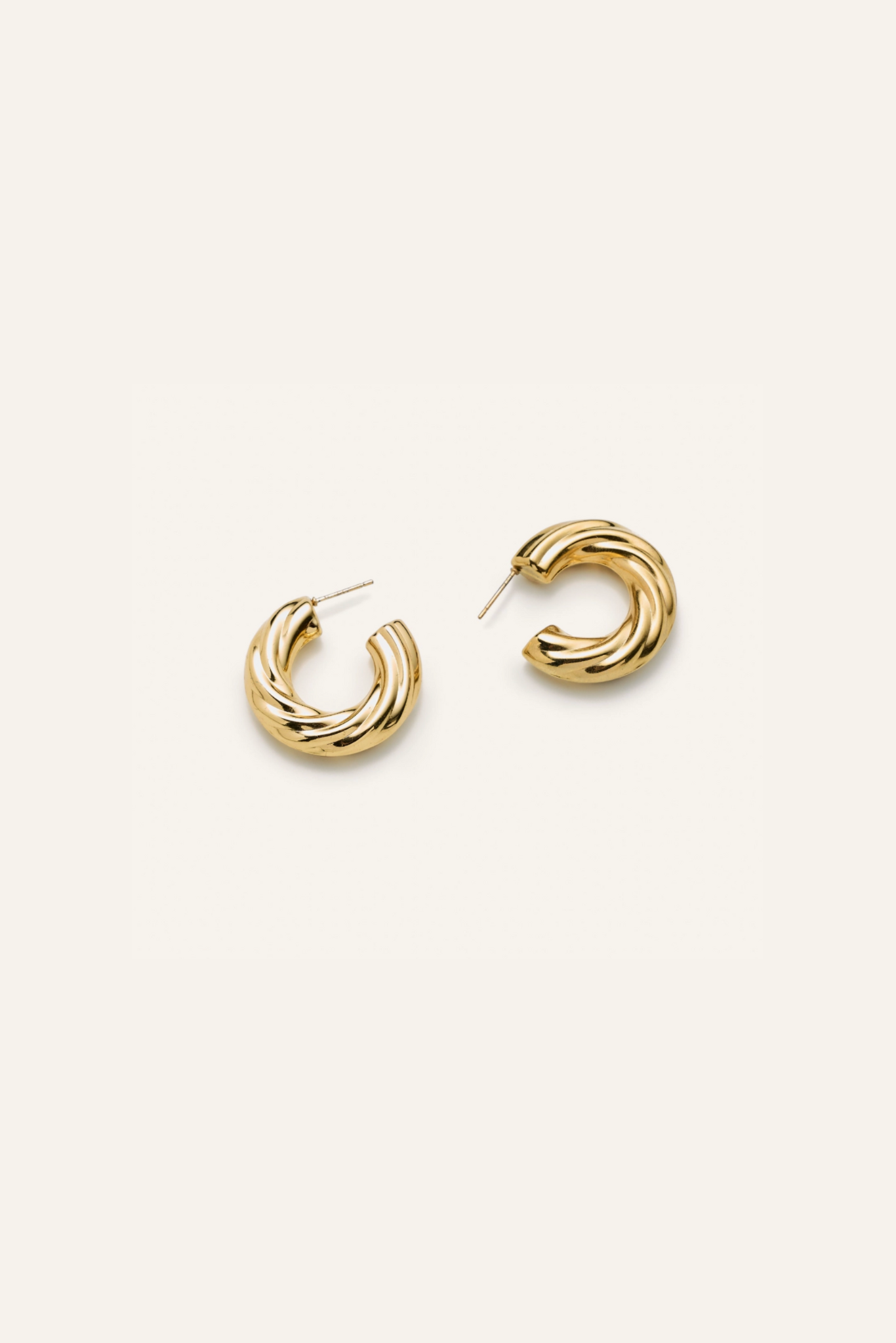Chunky Twist Hoops