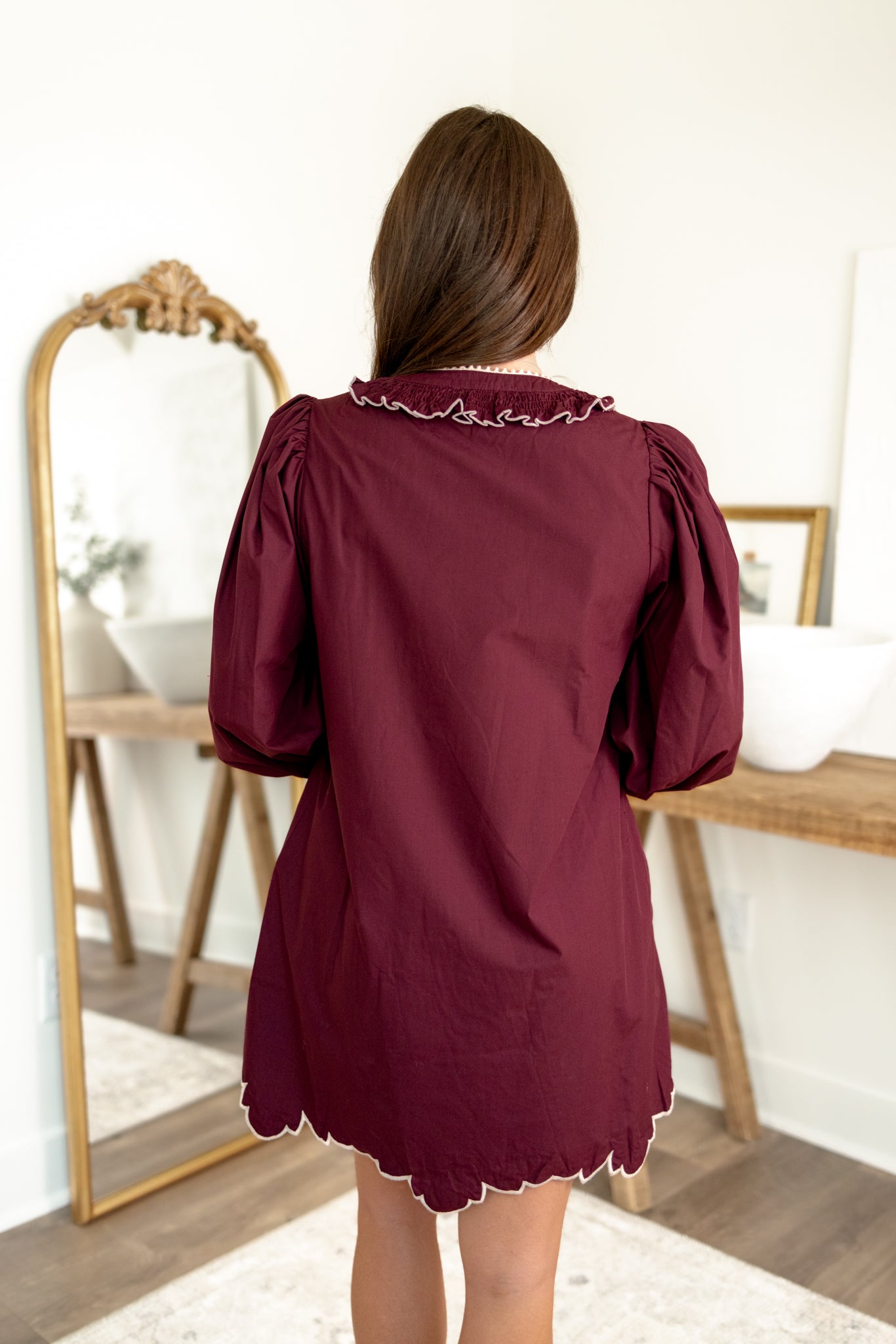 Stevie Dress | Merlot