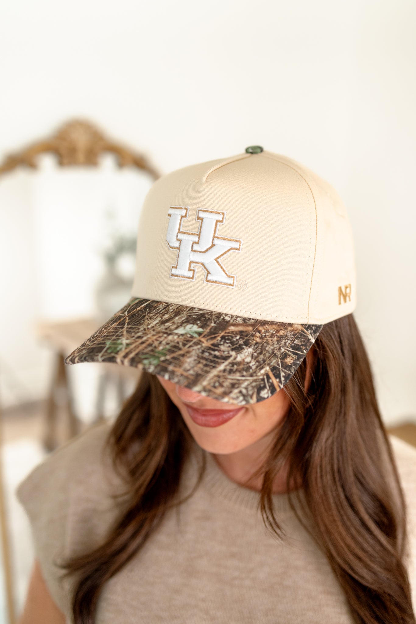 KY Camo Trucker Hat