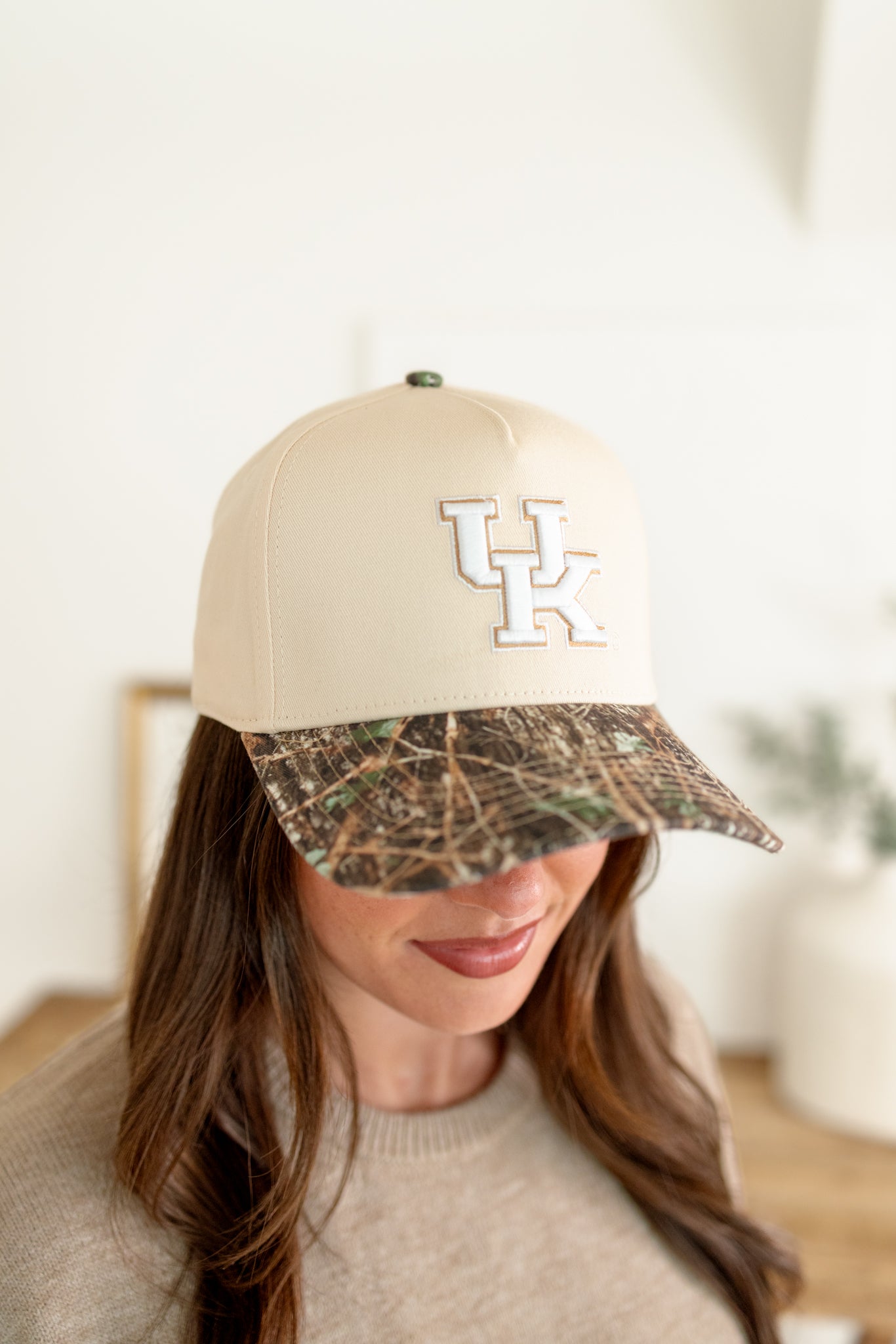 KY Camo Trucker Hat
