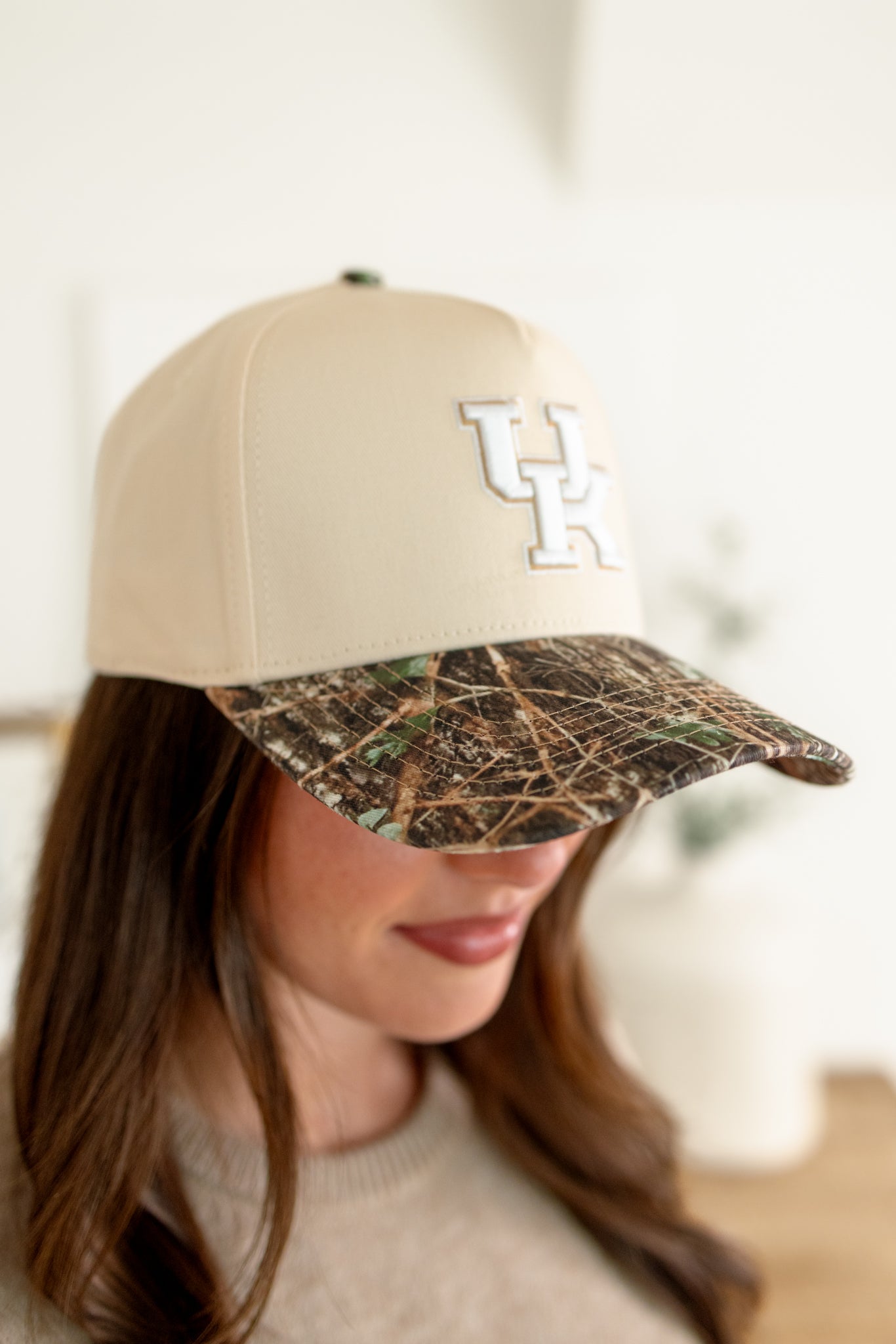 KY Camo Trucker Hat