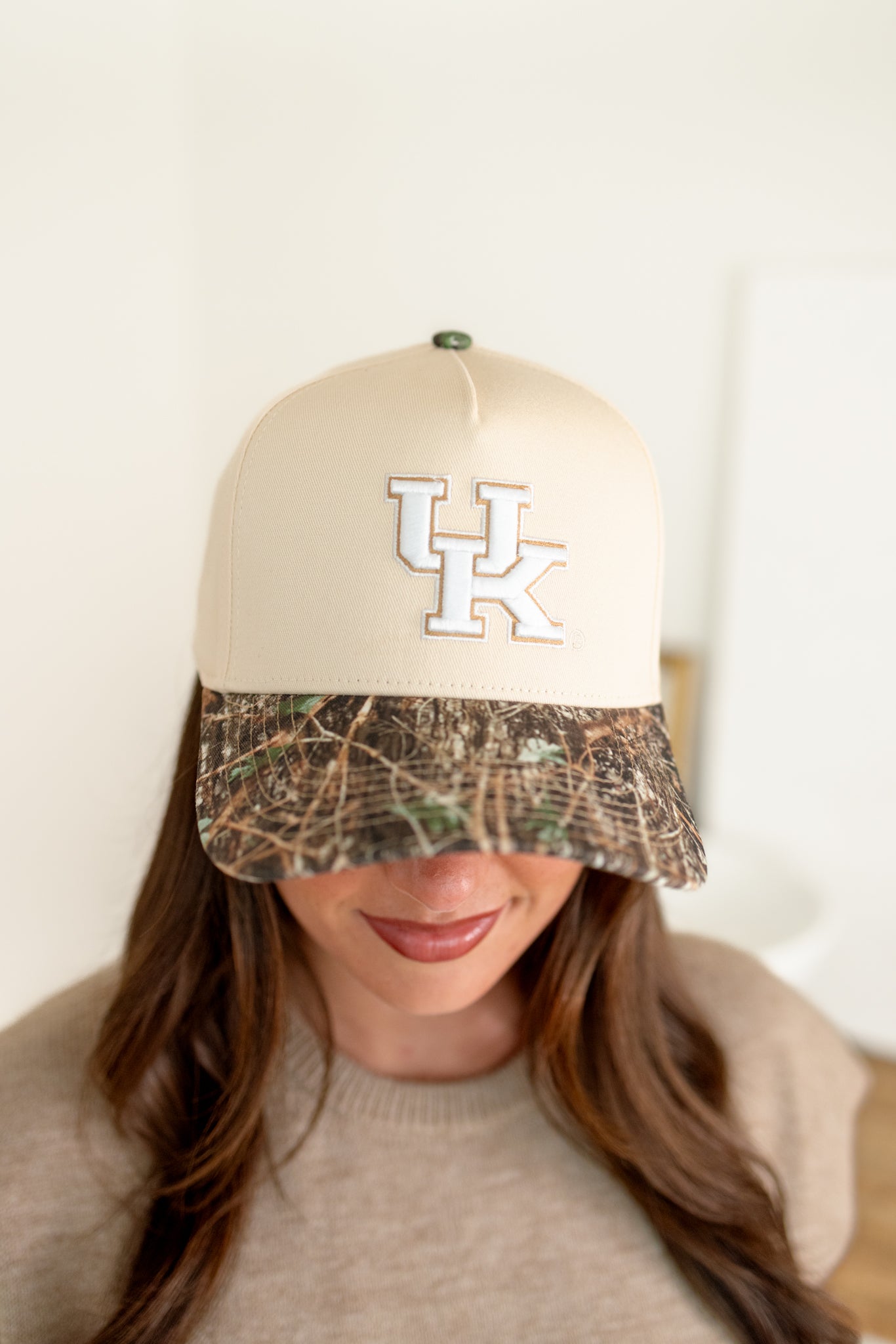 KY Camo Trucker Hat
