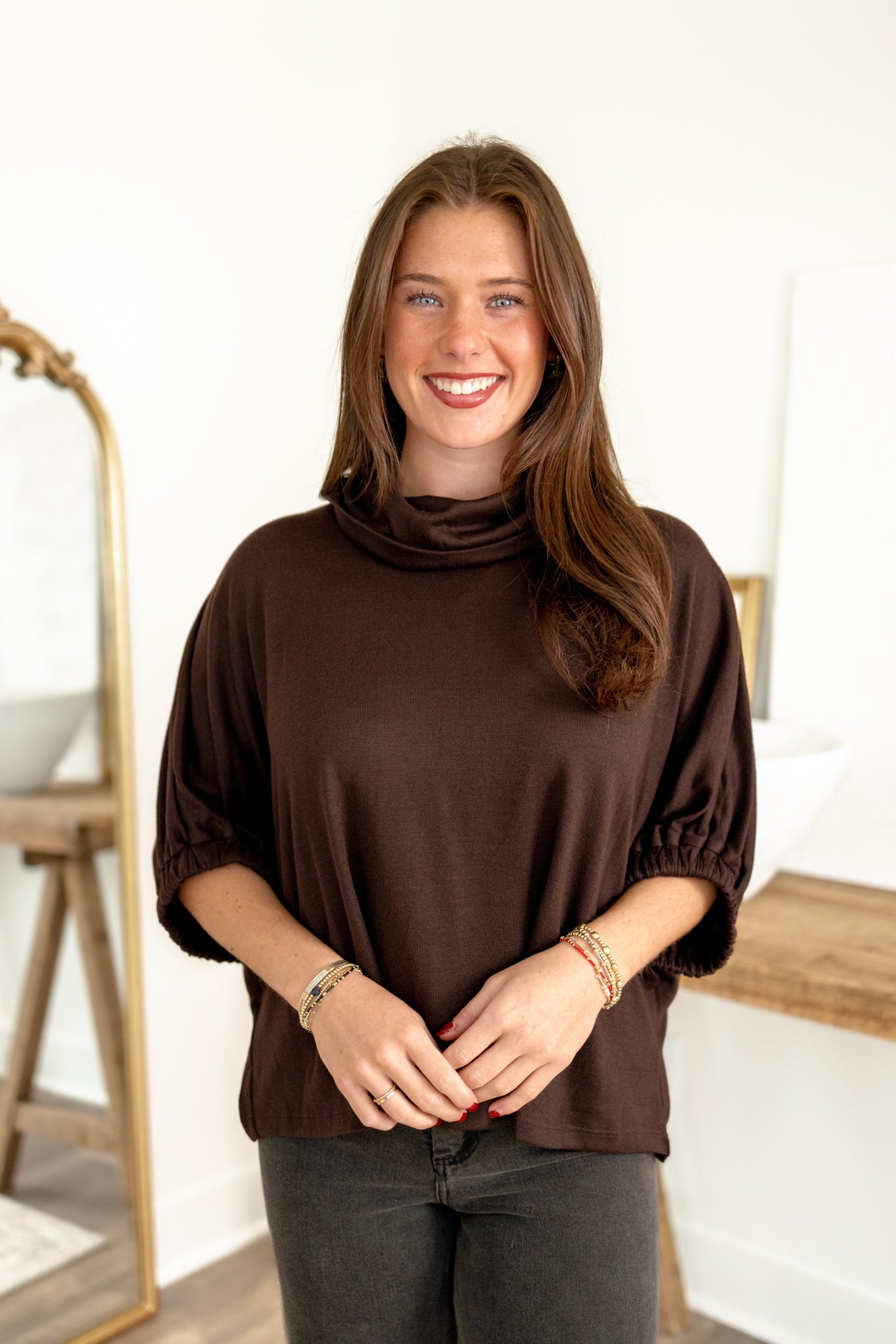 Millie Turtleneck Top