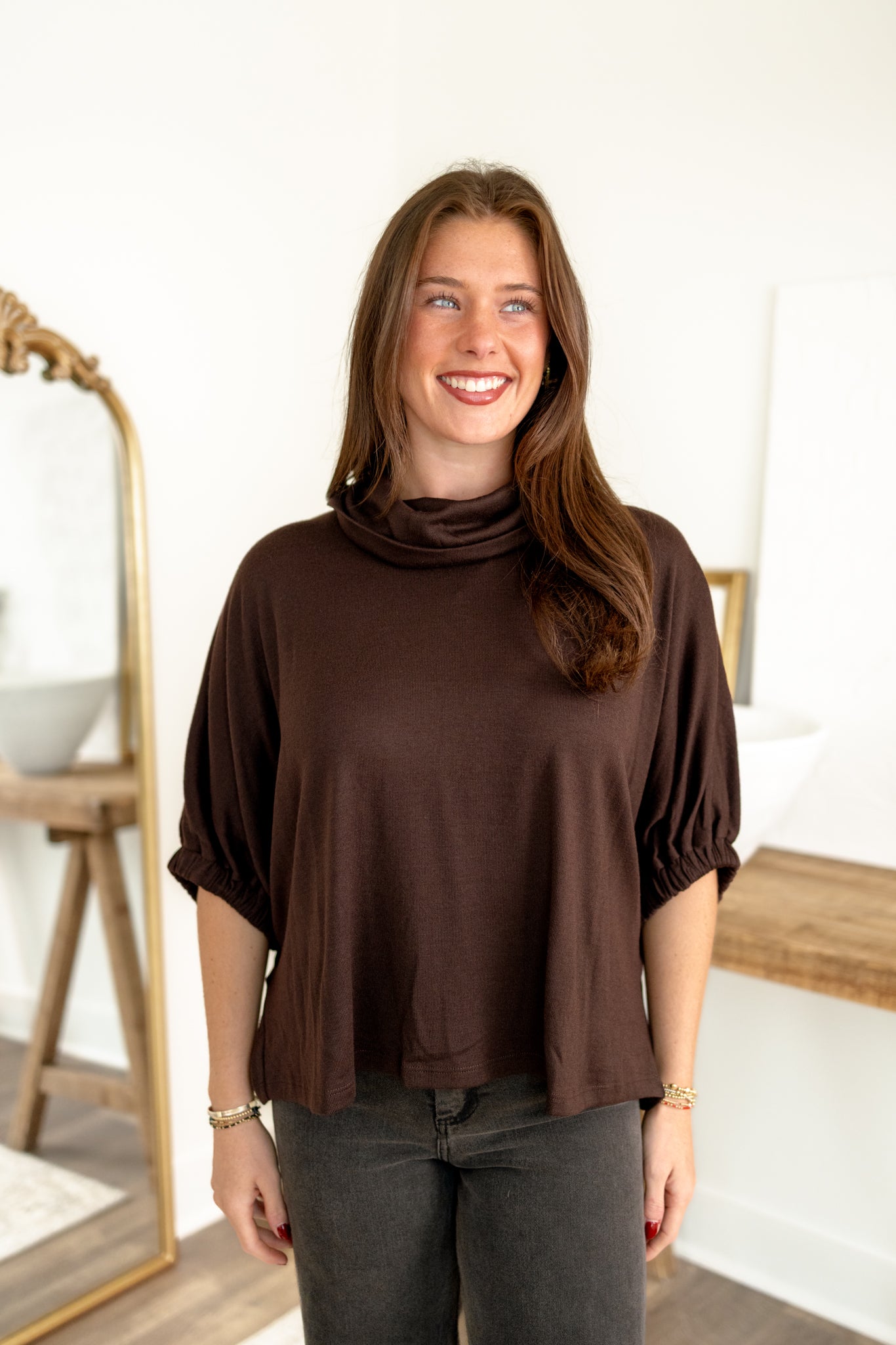 Millie Turtleneck Top
