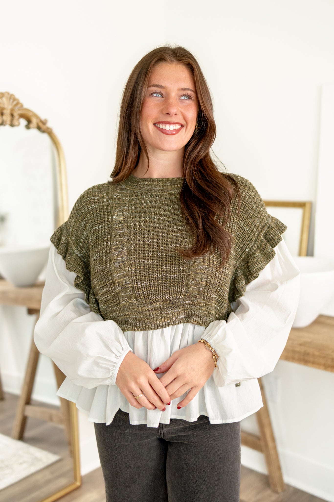 Blaire Sweater Blouse