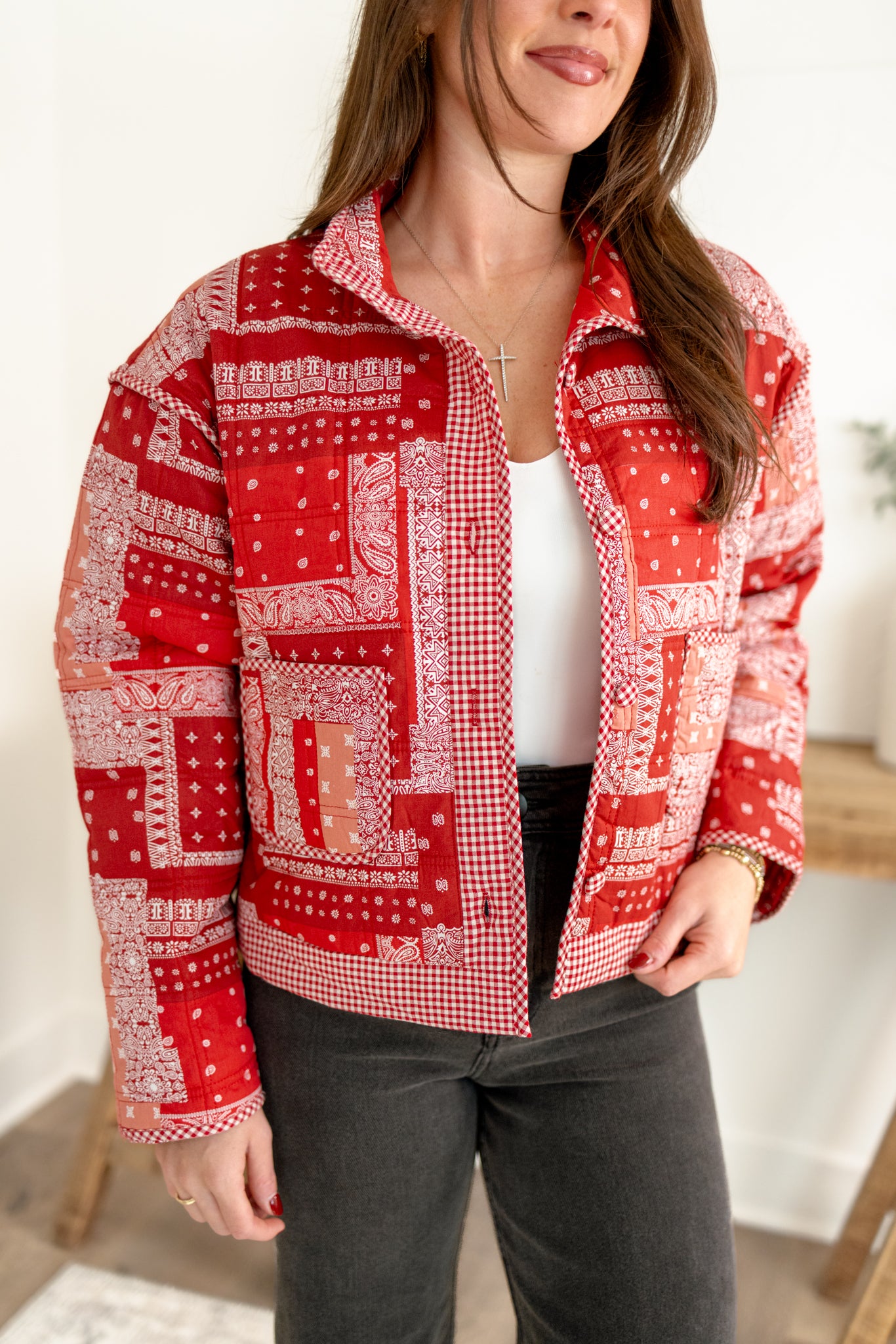 Joan Patchwork Jacket