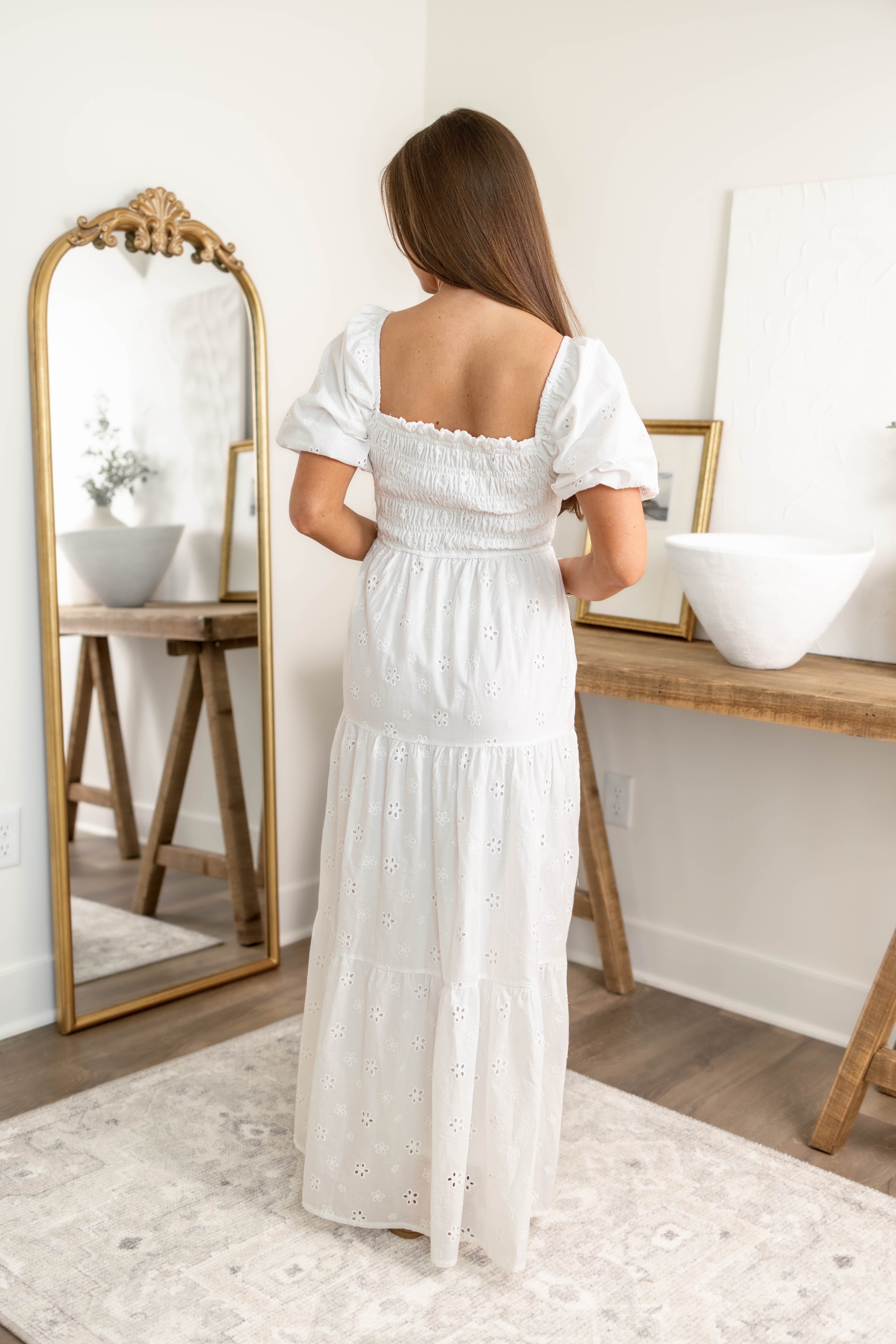 Clara Beth Eyelet Dress