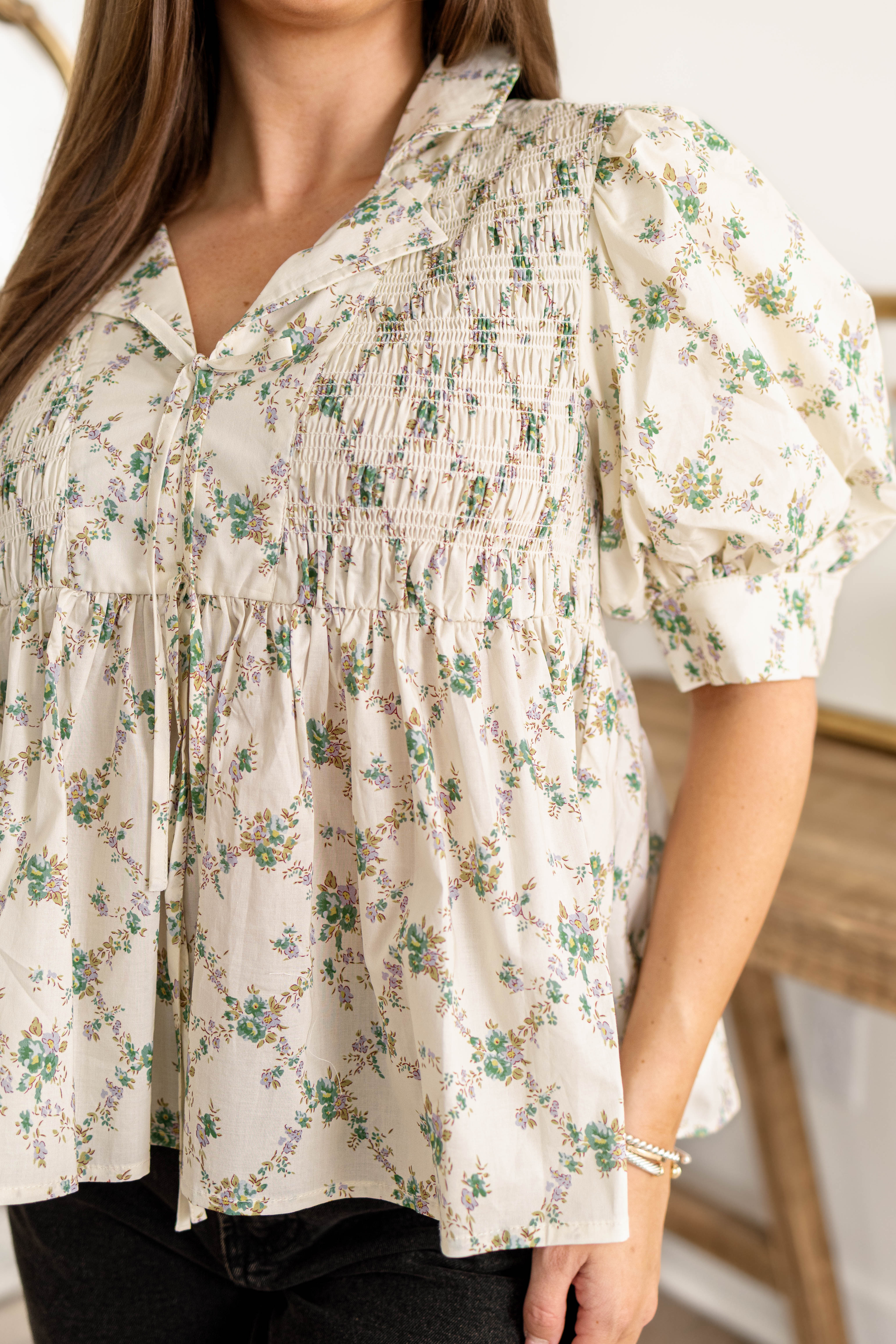 Connie Babydoll Top