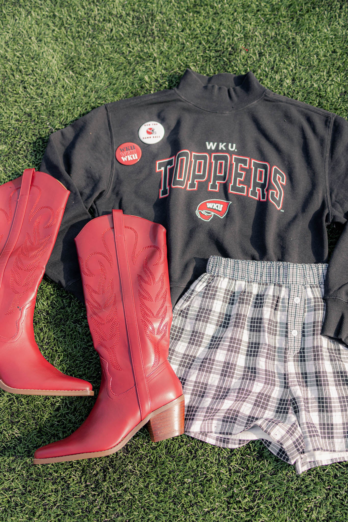 The Topper League Mockneck