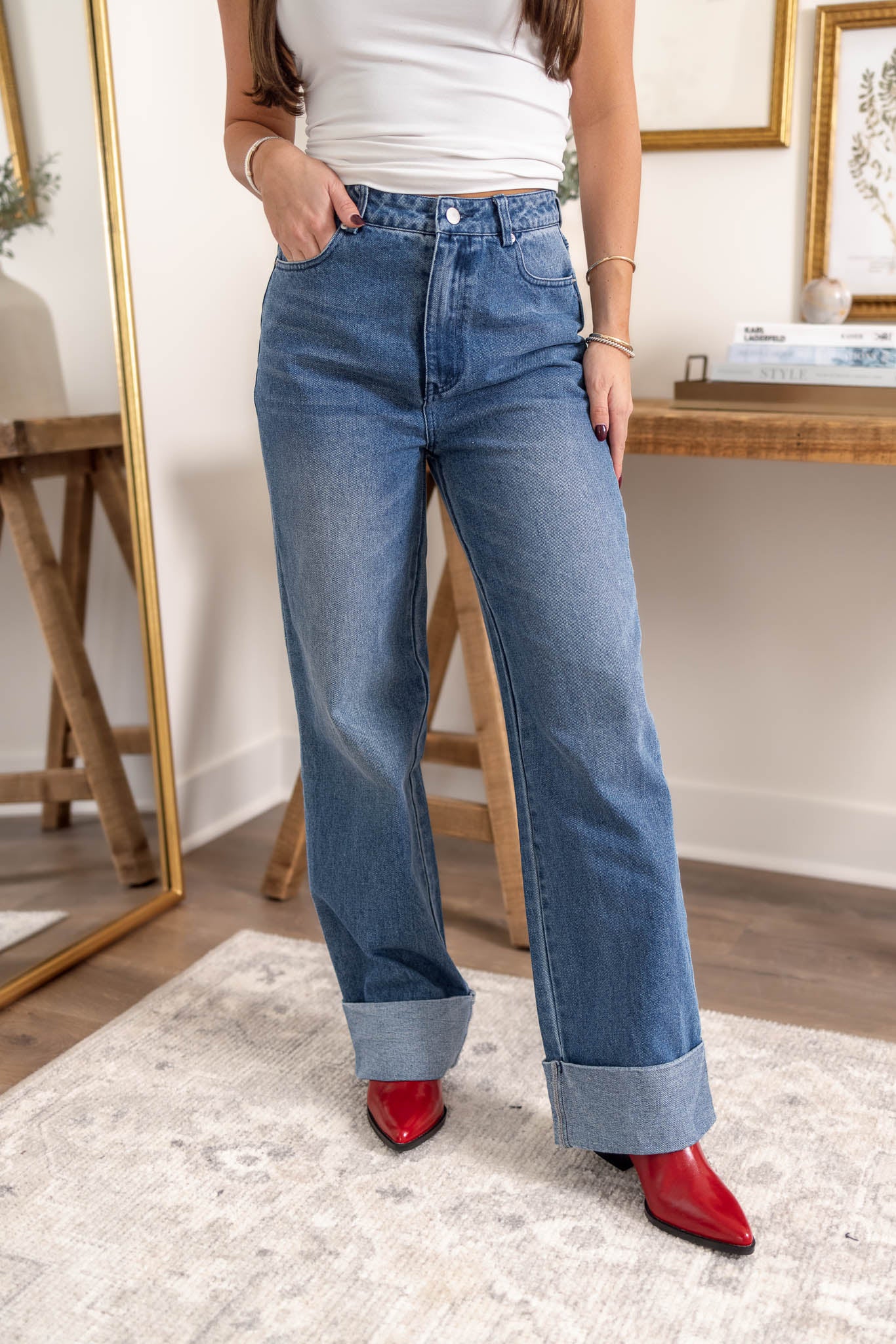 Beckett Cuffed Jeans
