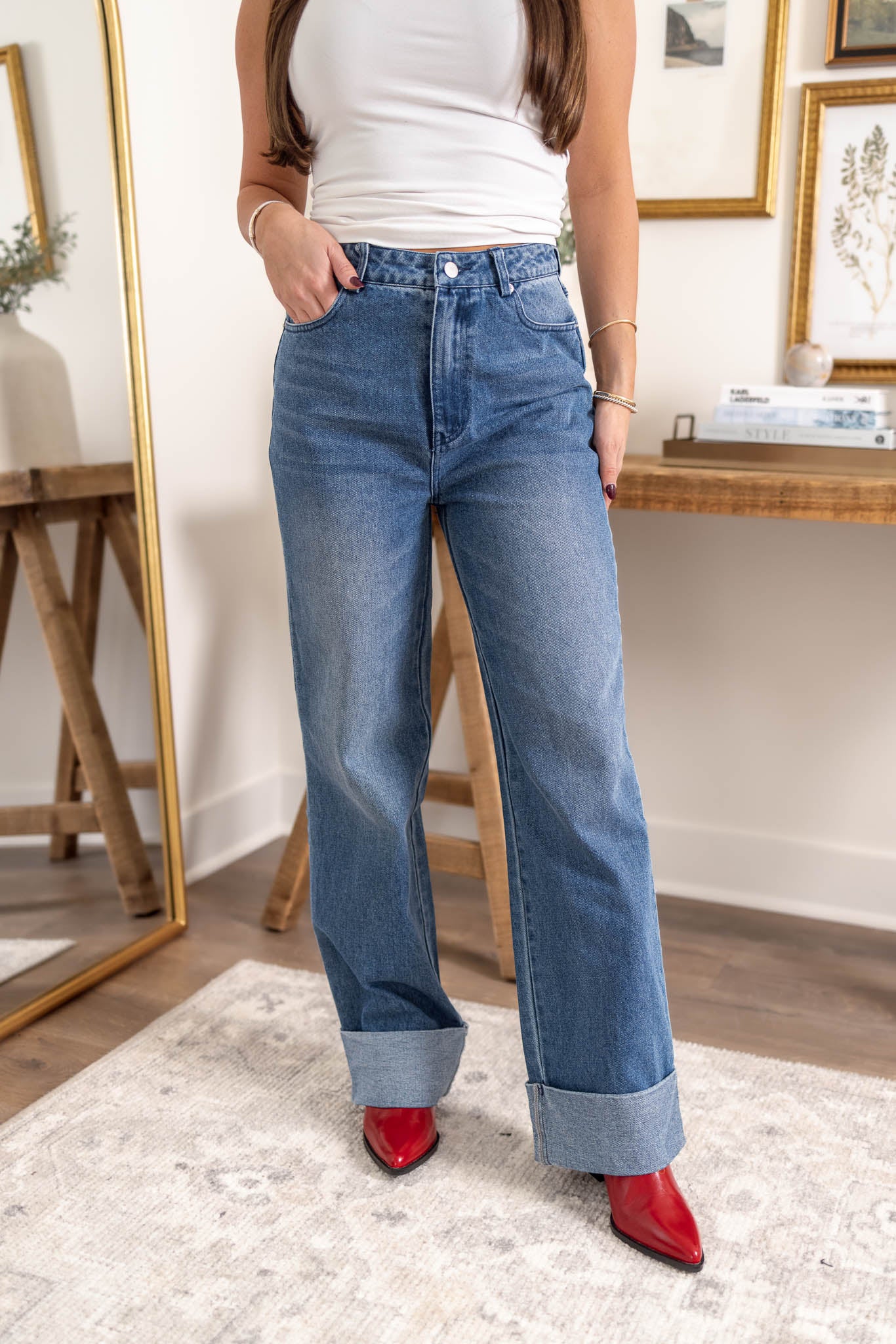 Beckett Cuffed Jeans