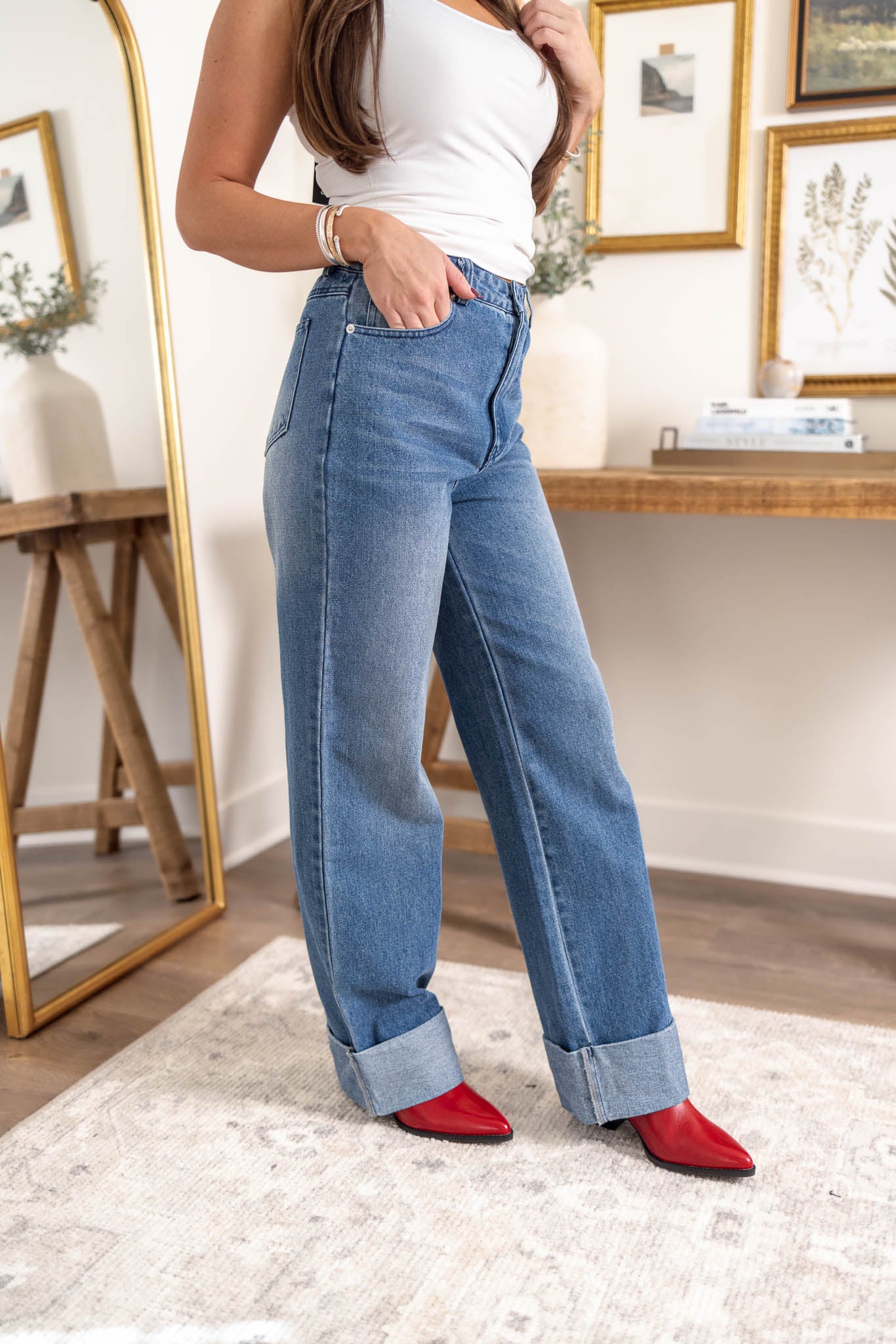 Beckett Cuffed Jeans