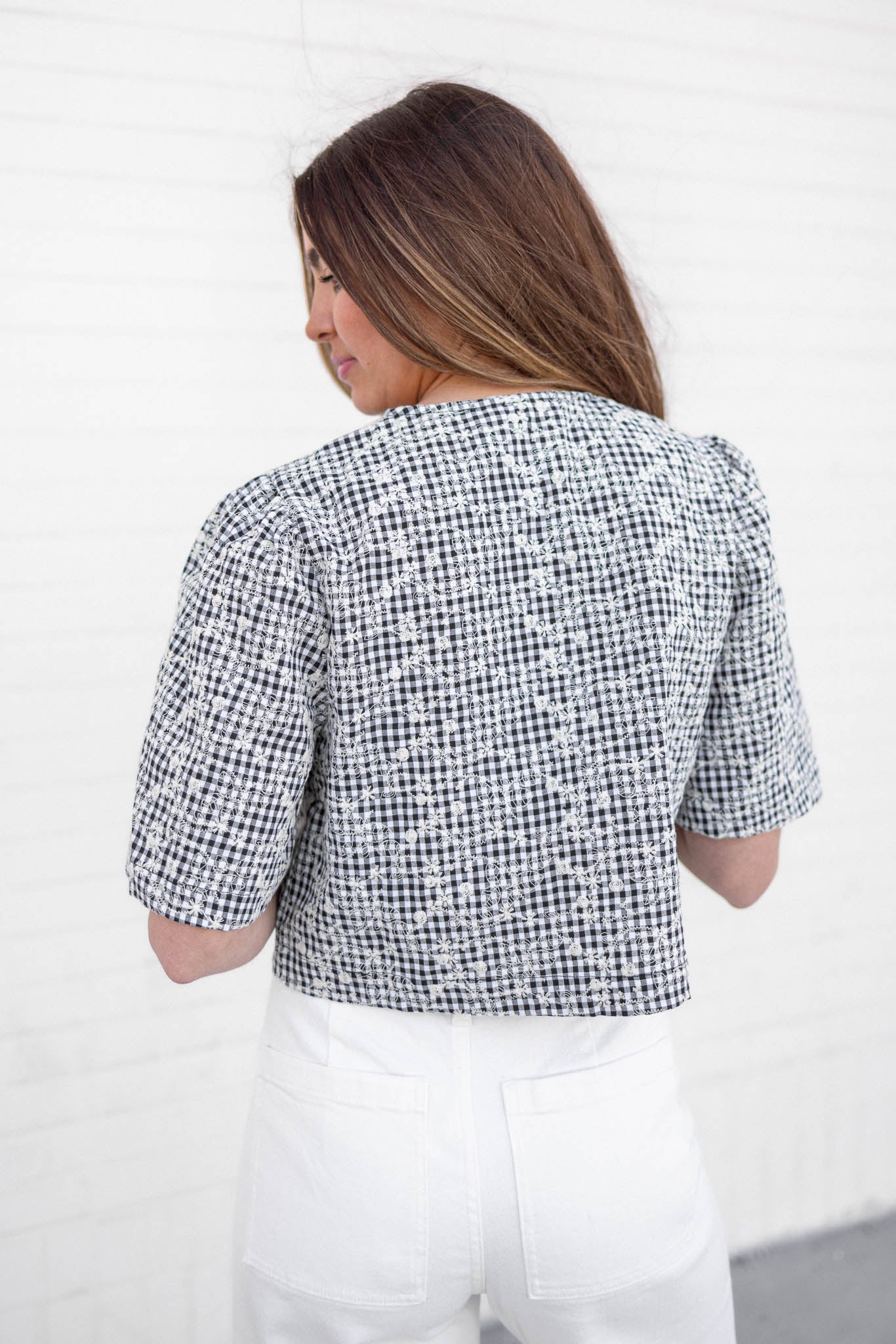 Alice Gingham Top