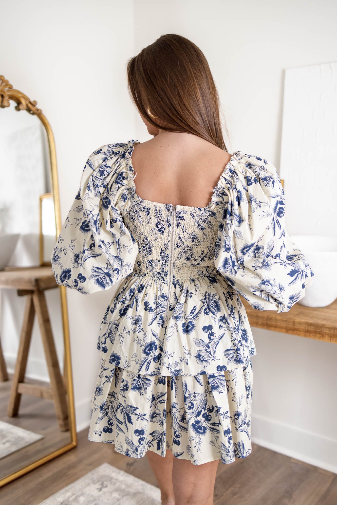 Danielle Toile Mini Dress