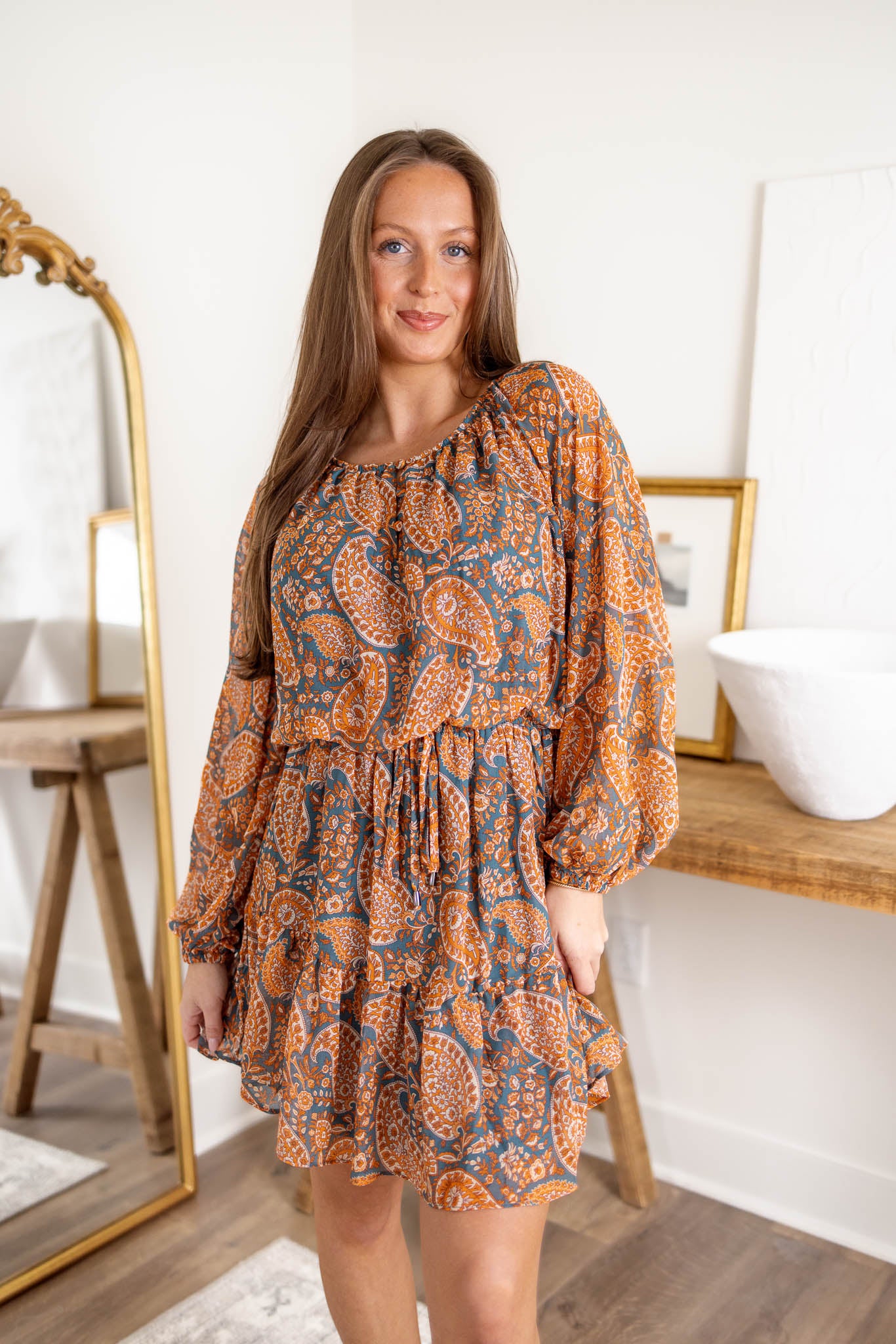 Nelly Paisley Dress