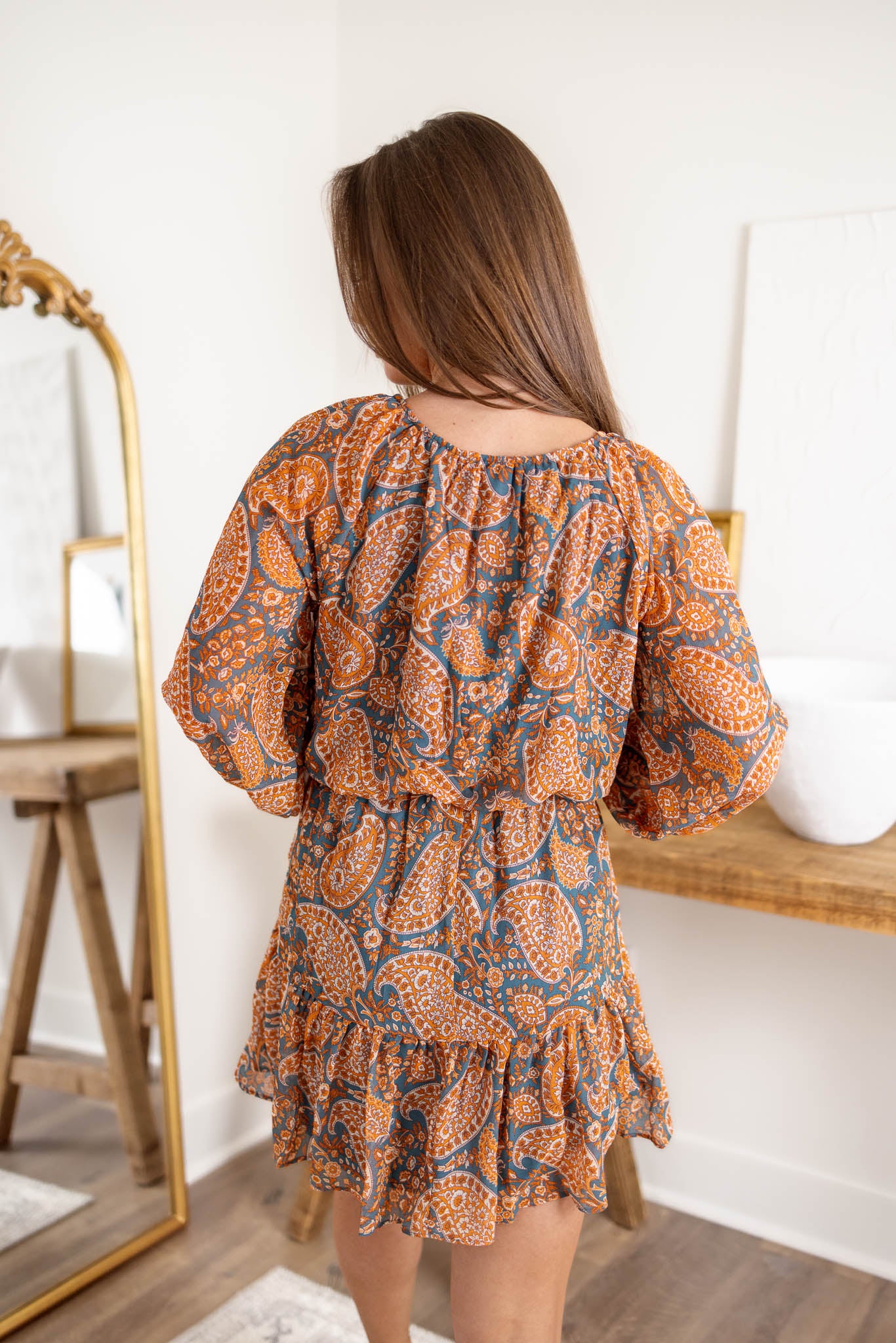 Nelly Paisley Dress