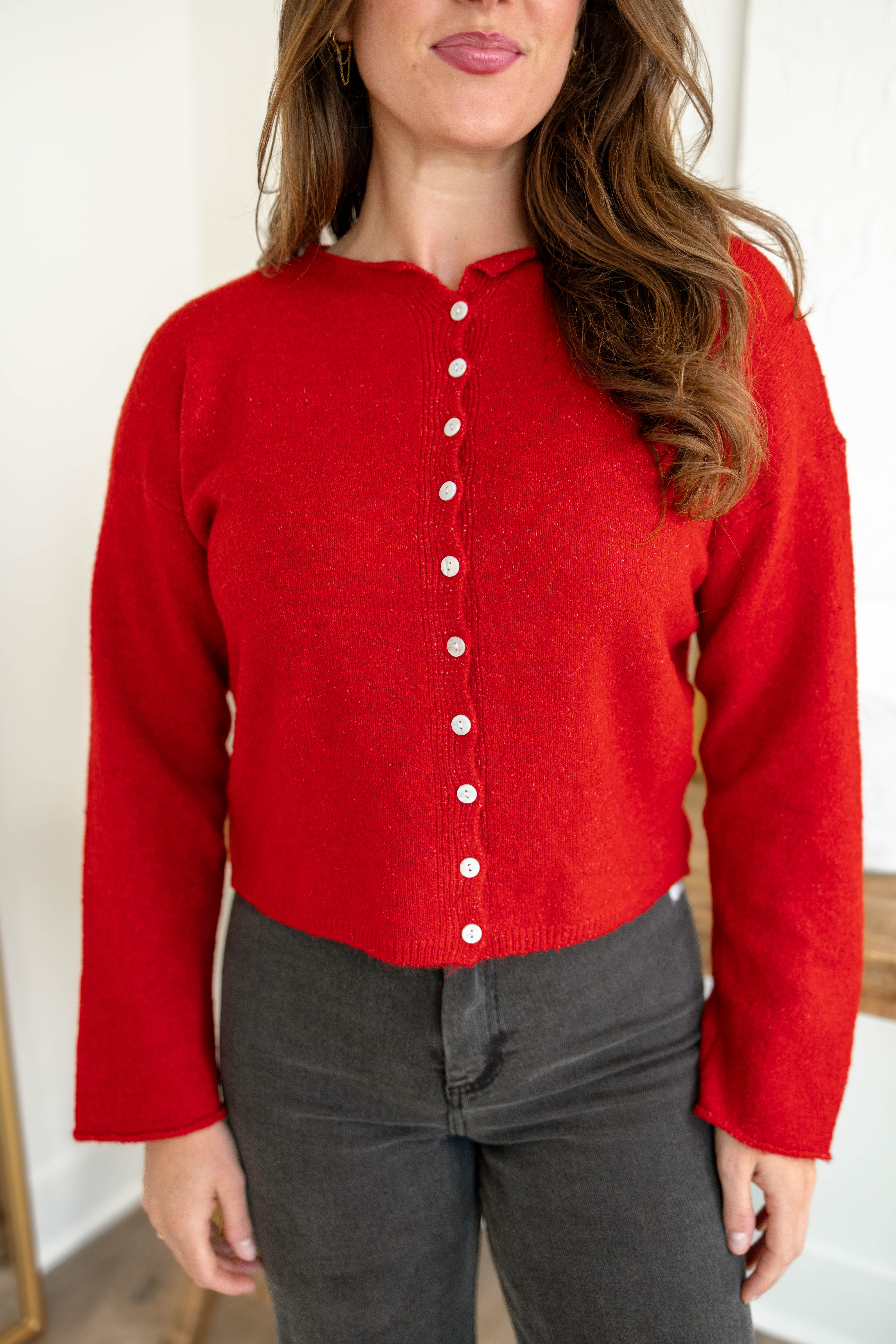 Remi Cardigan | Red