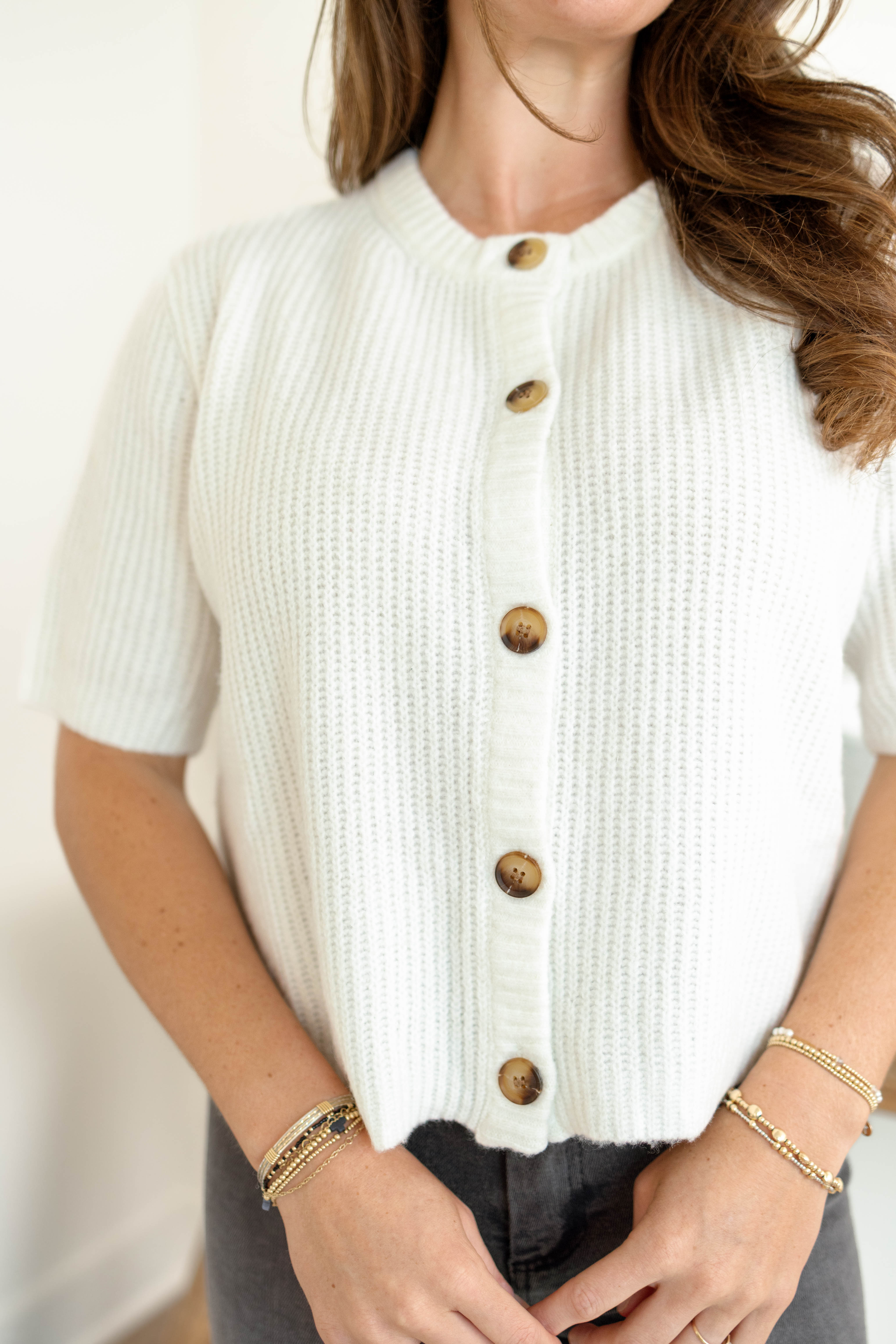 Agnes Cardigan | Ivory
