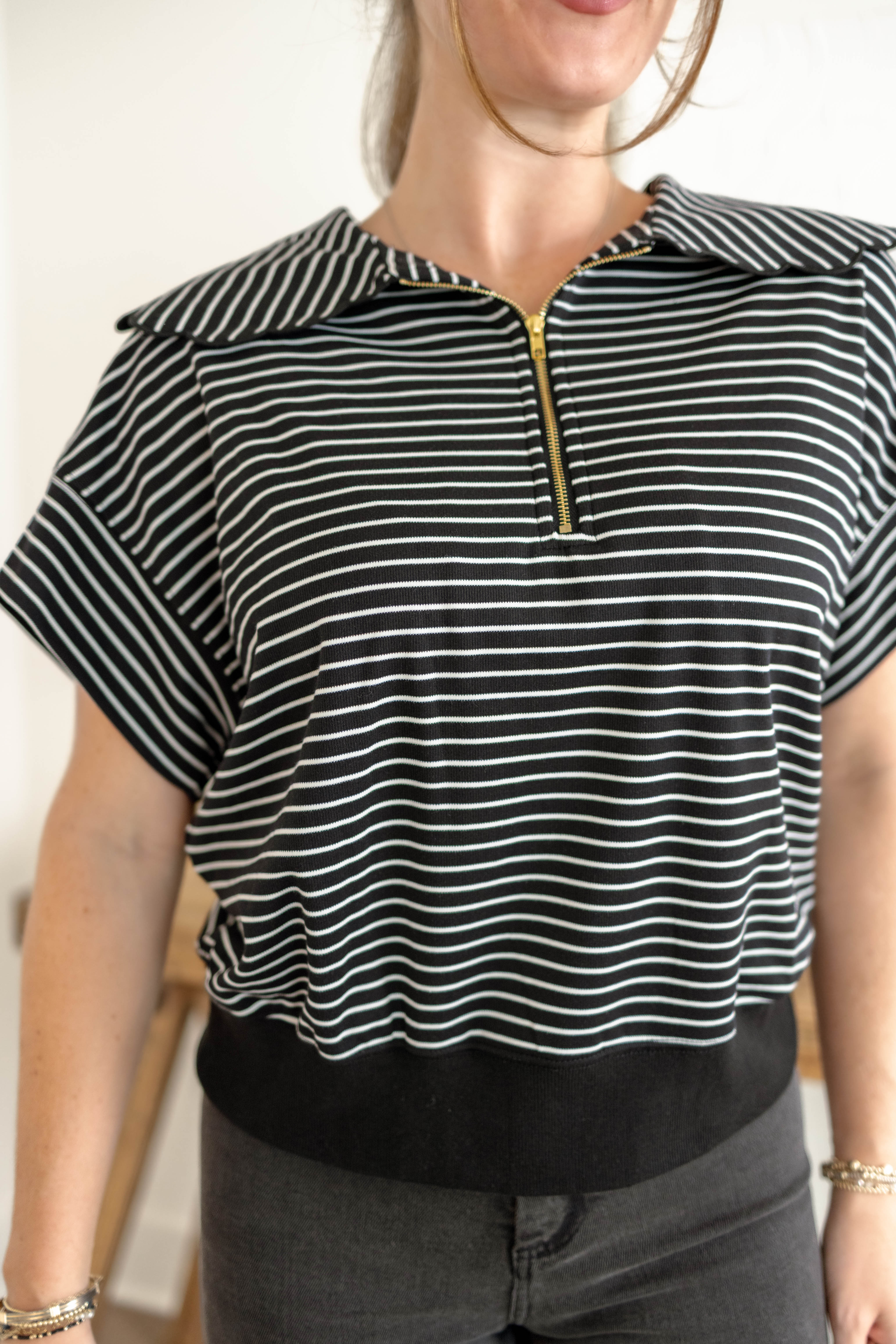 Faye Collared Top