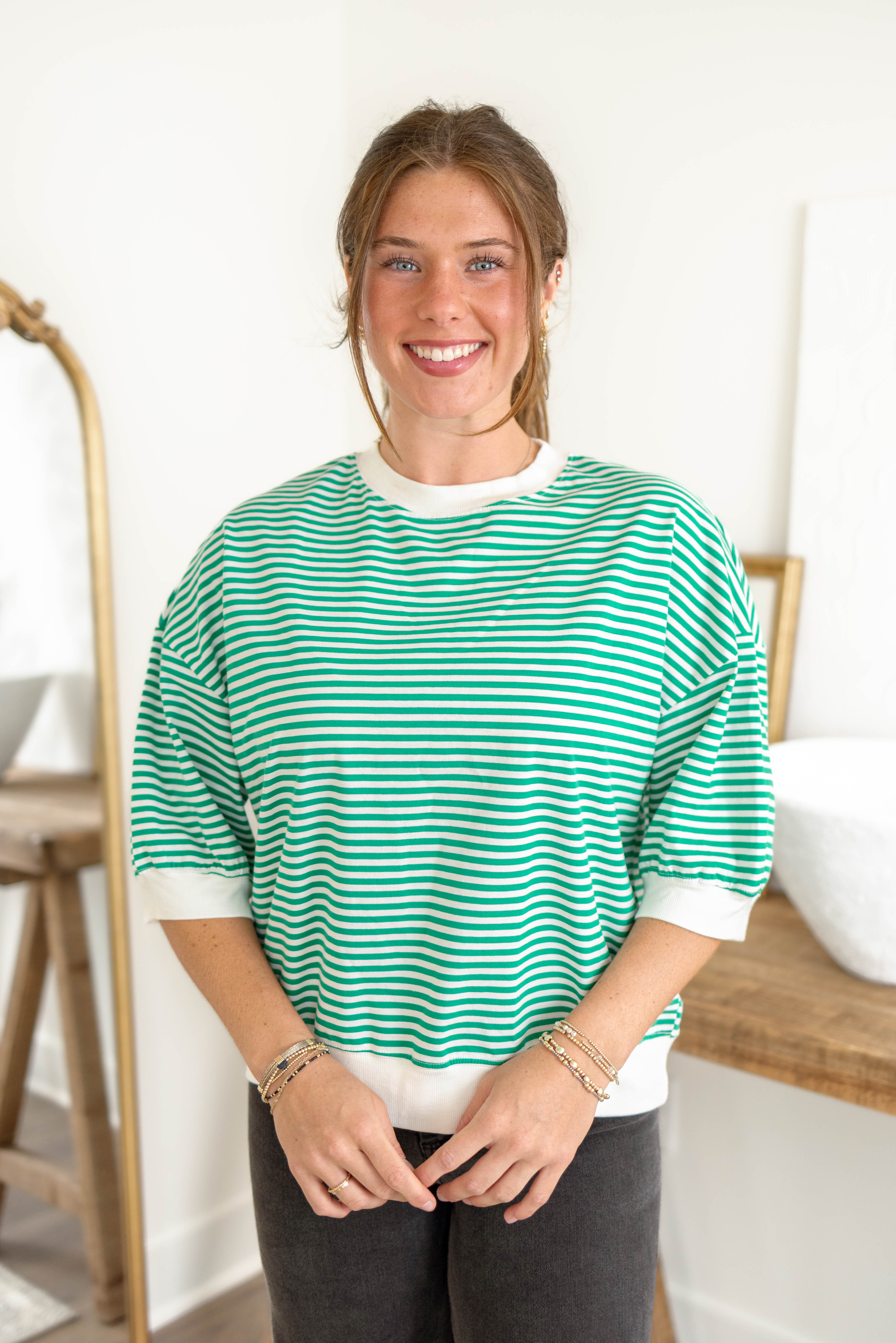 Tori Crew Neck Top