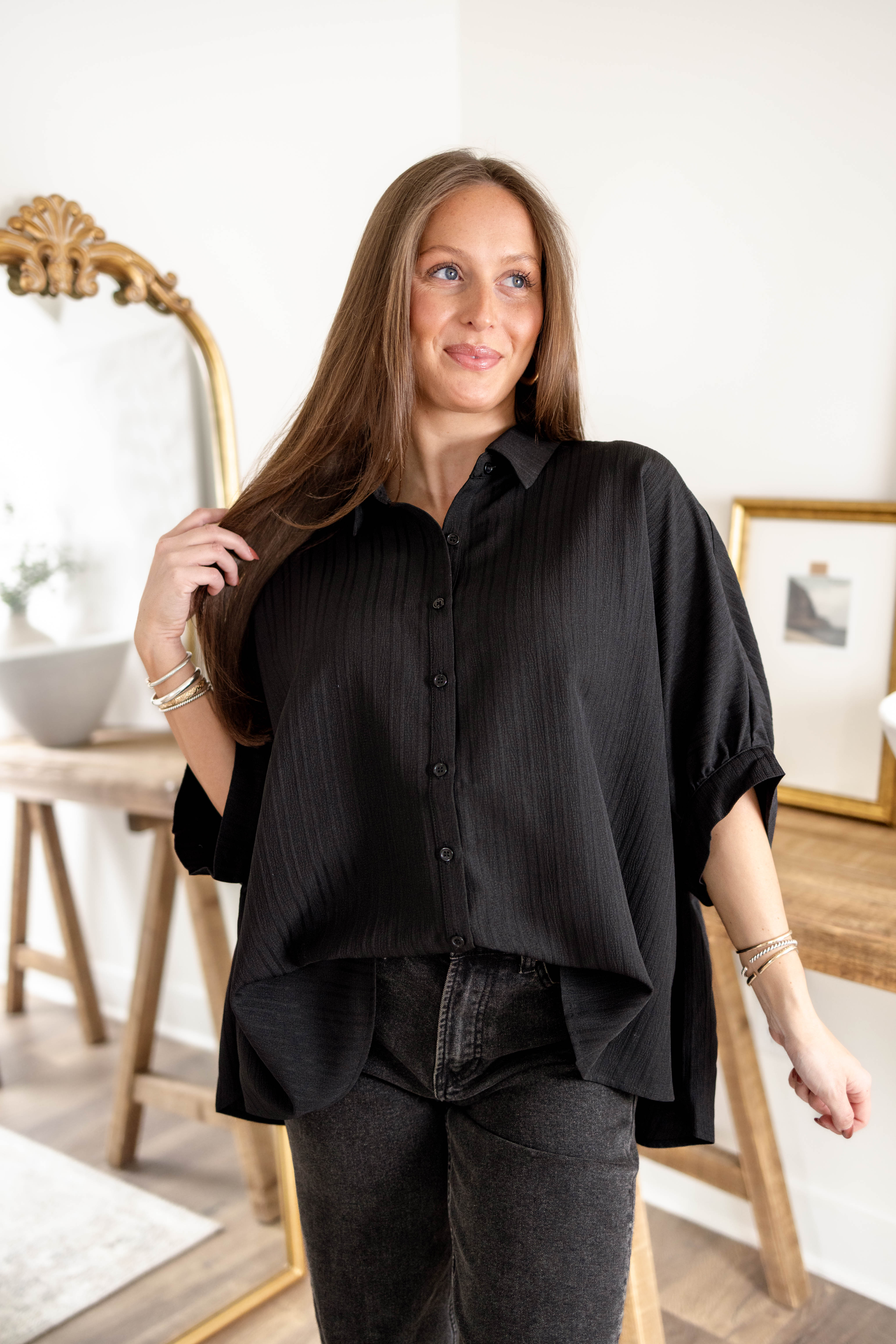 Jenna Button-Down Top