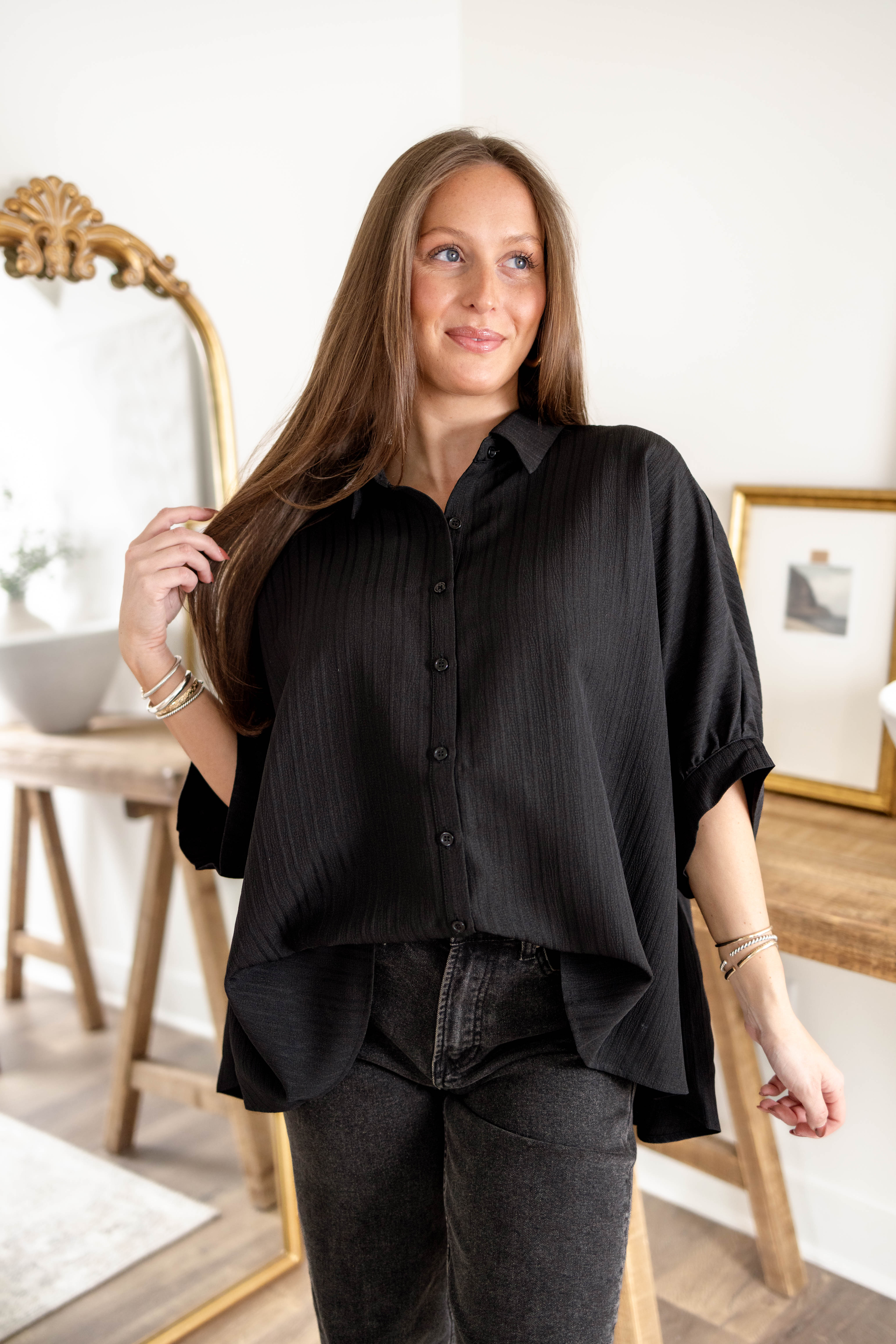 Jenna Button-Down Top