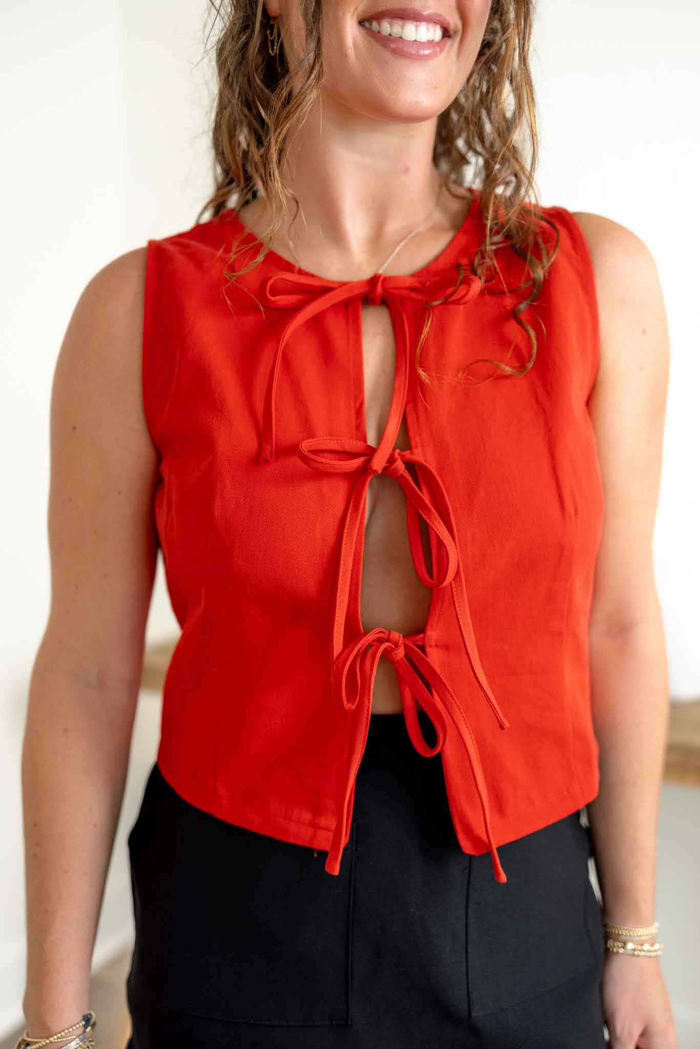 Nora Denim Vest