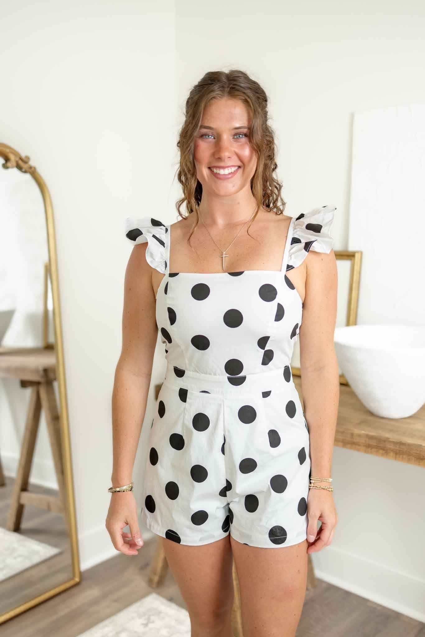 Zara Polka Dot Romper
