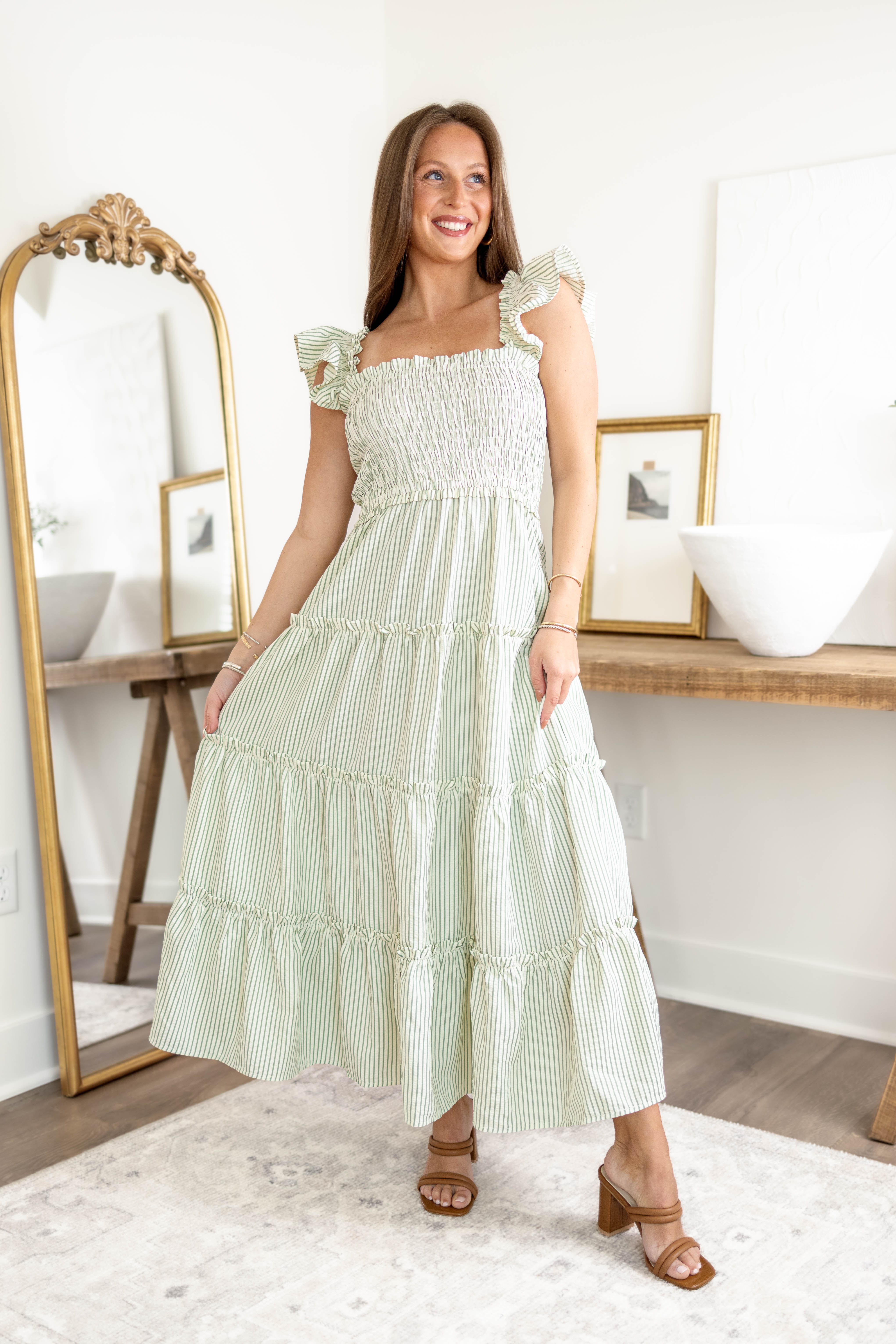 Melissa Striped Dress