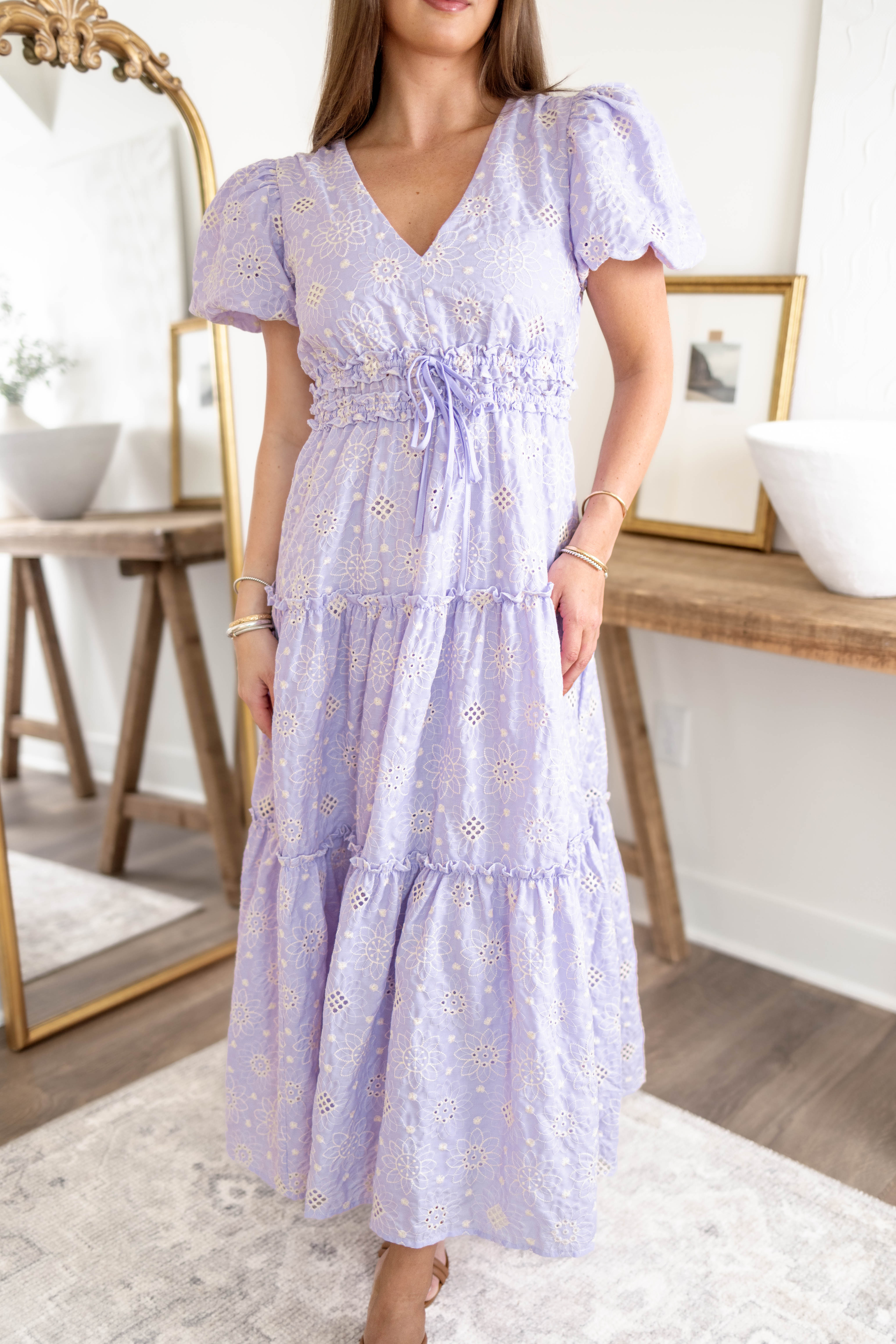 Margaret Eyelet Dress