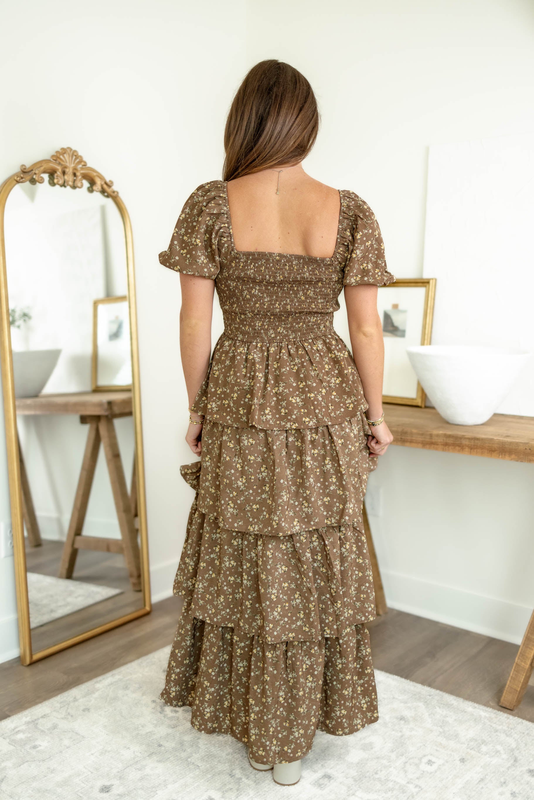 Victoria Floral Maxi Dress