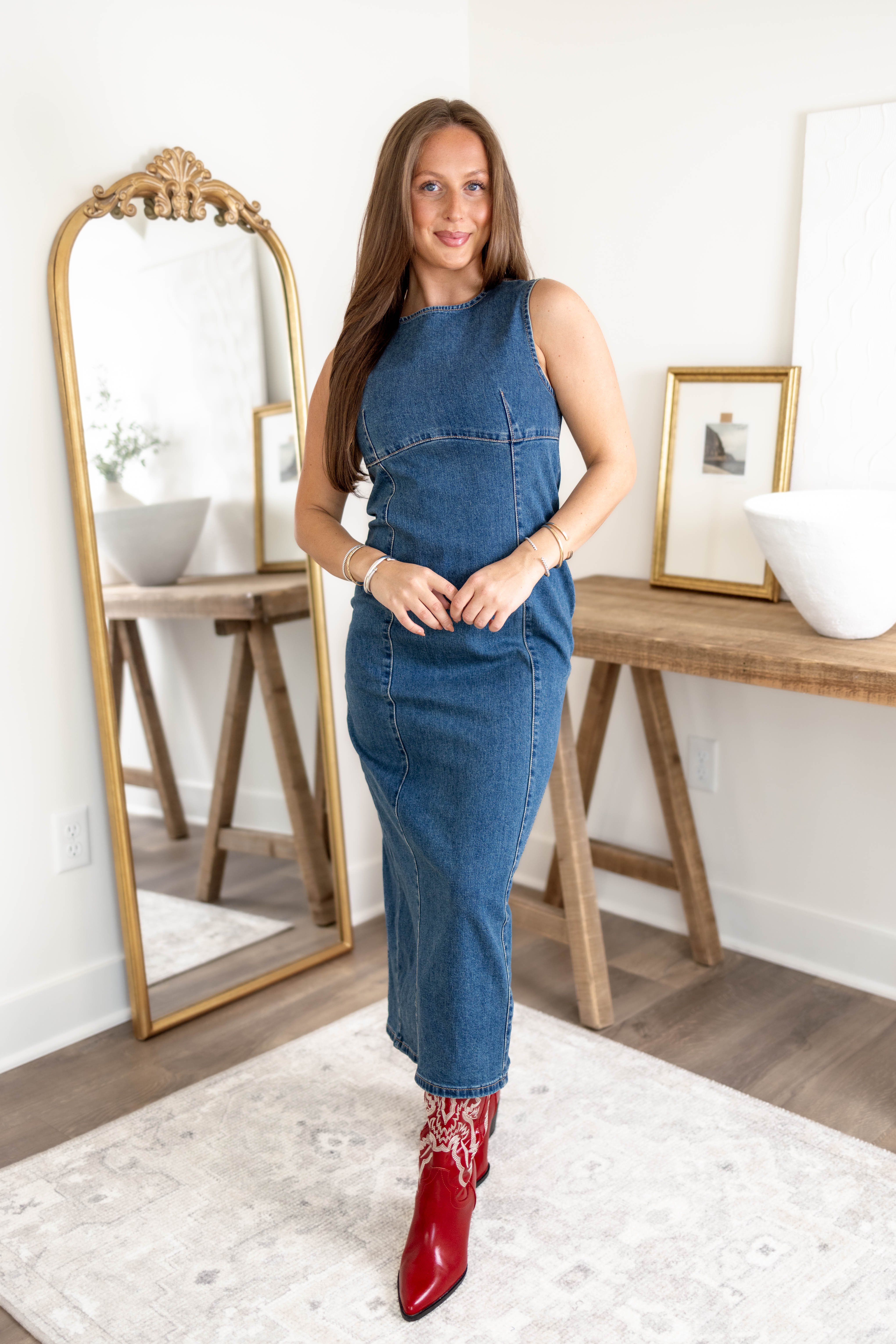 Denim Charm Dress